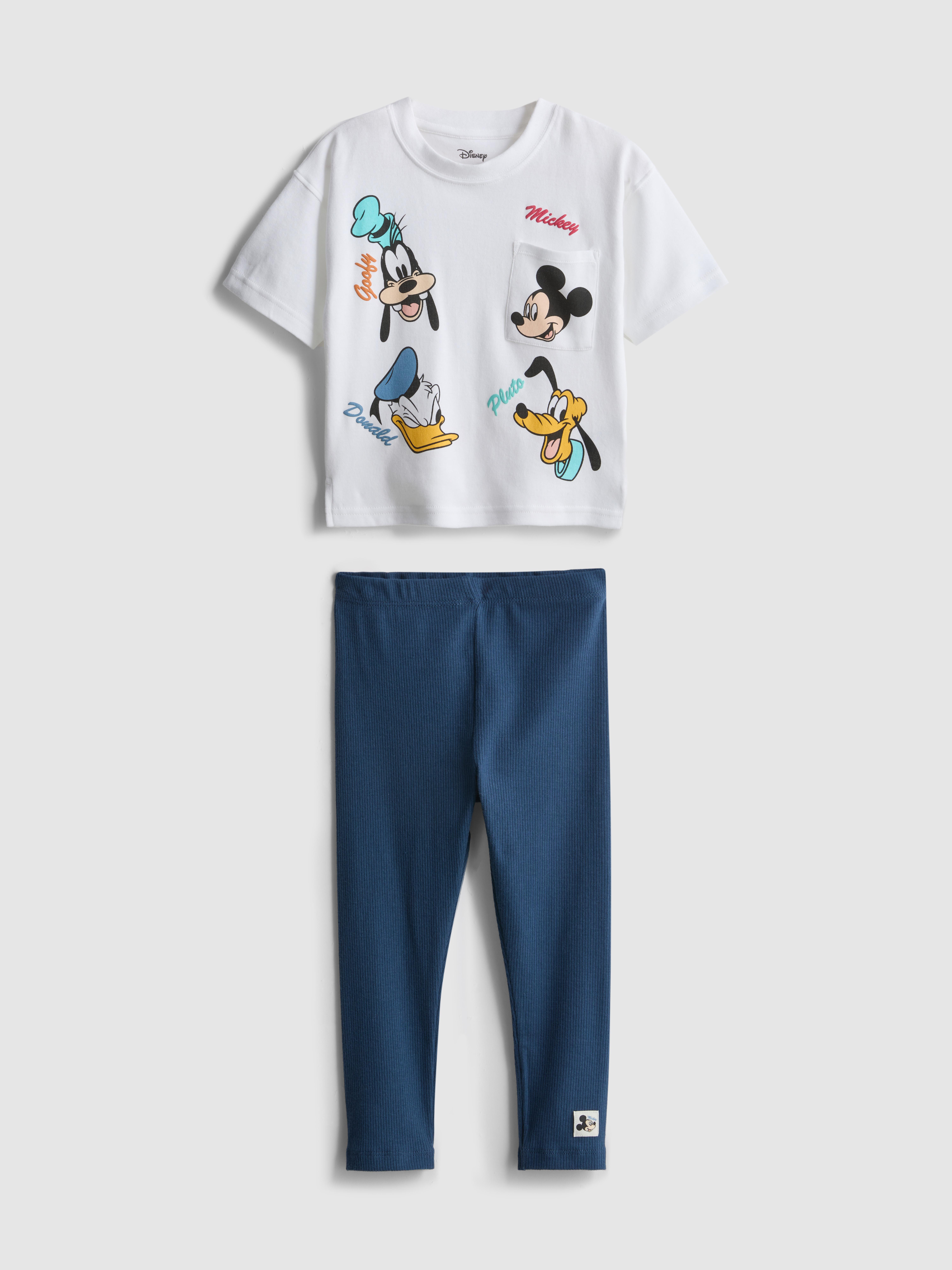 0–36 Monate | „Disney Micky Maus und Freunde“ T-Shirt und Leggings