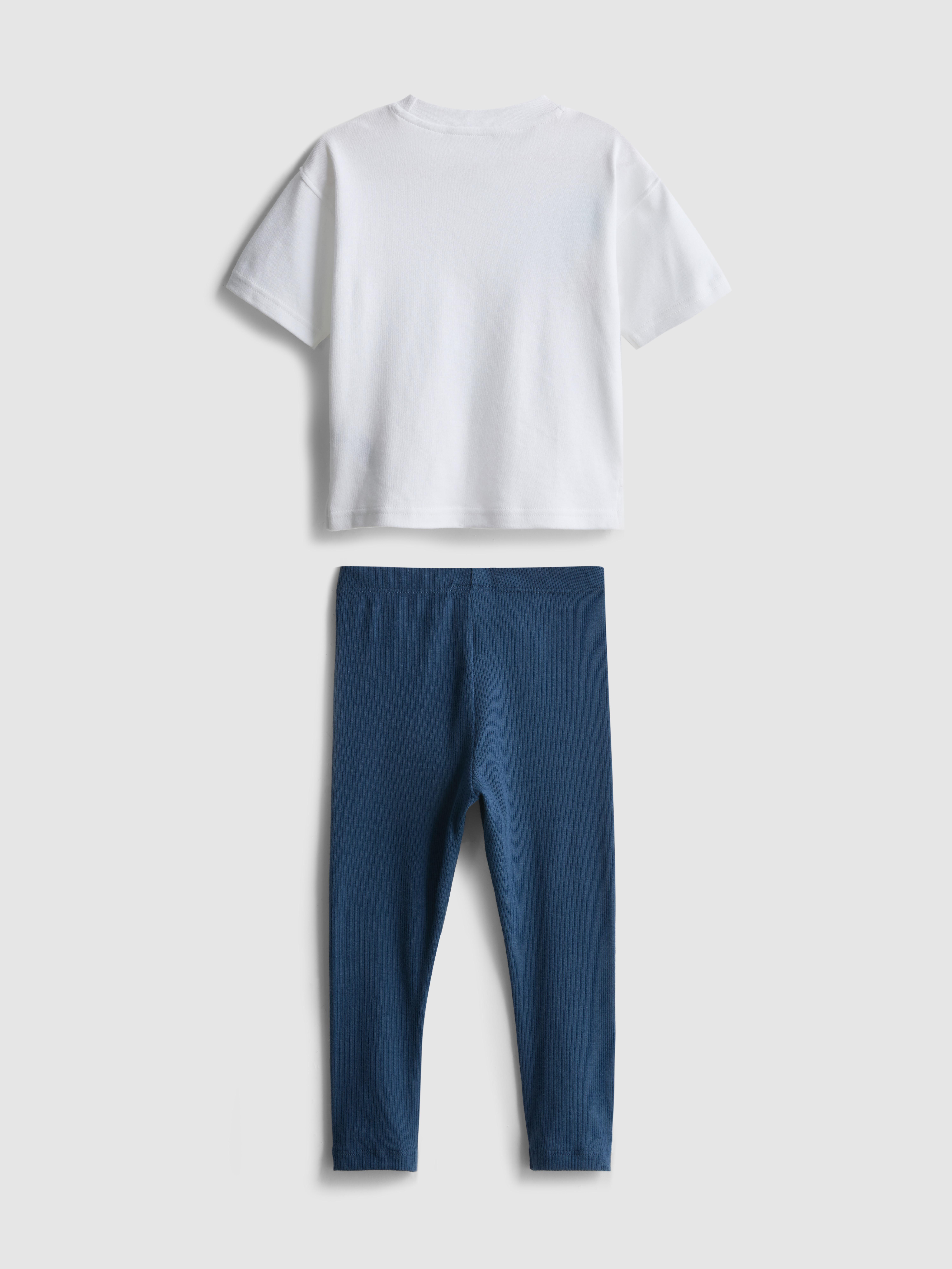 0-36mths | Disney’s Mickey Mouse and Friends T-Shirt and Leggings Set