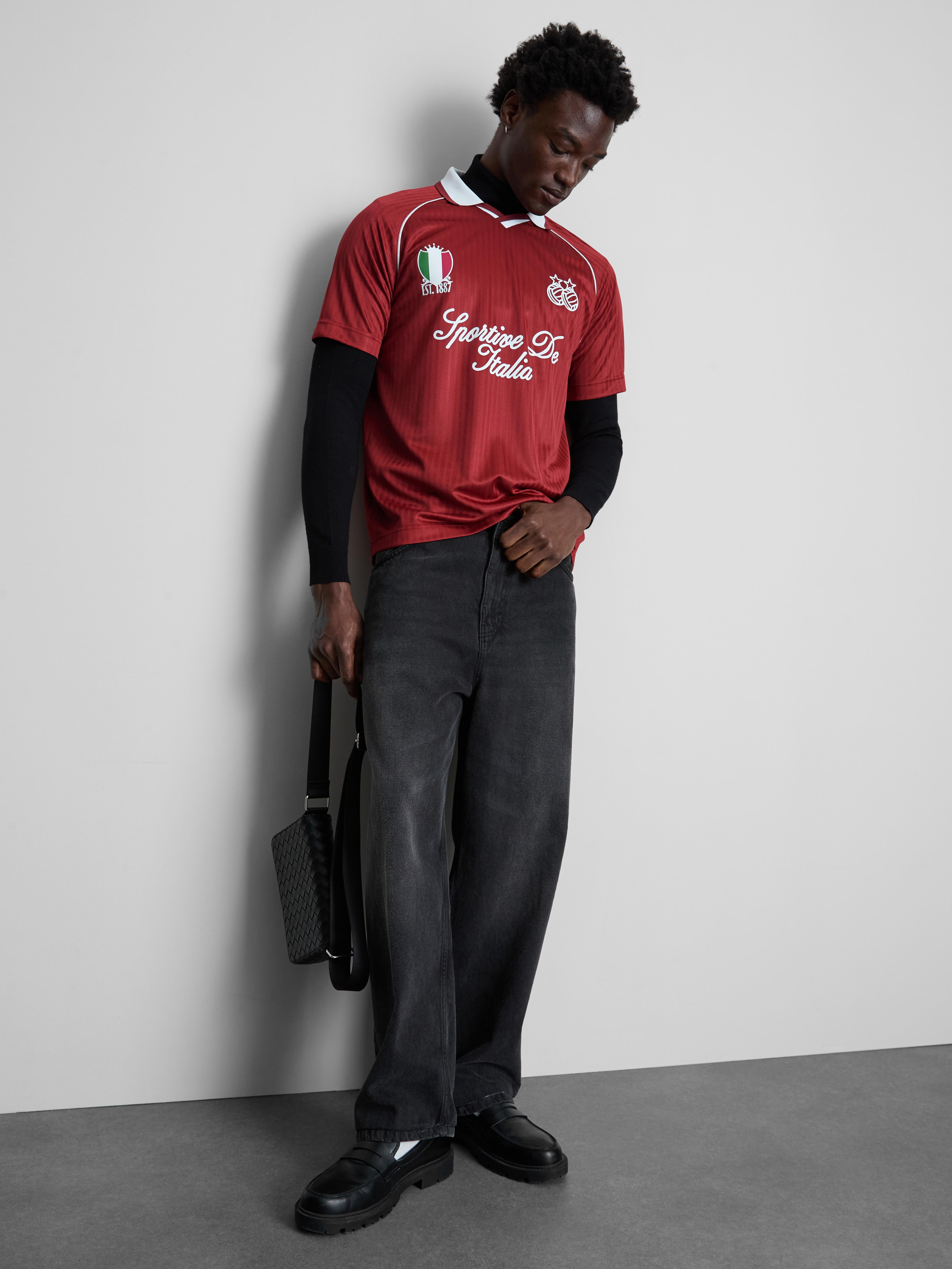 Maillot de football en maille