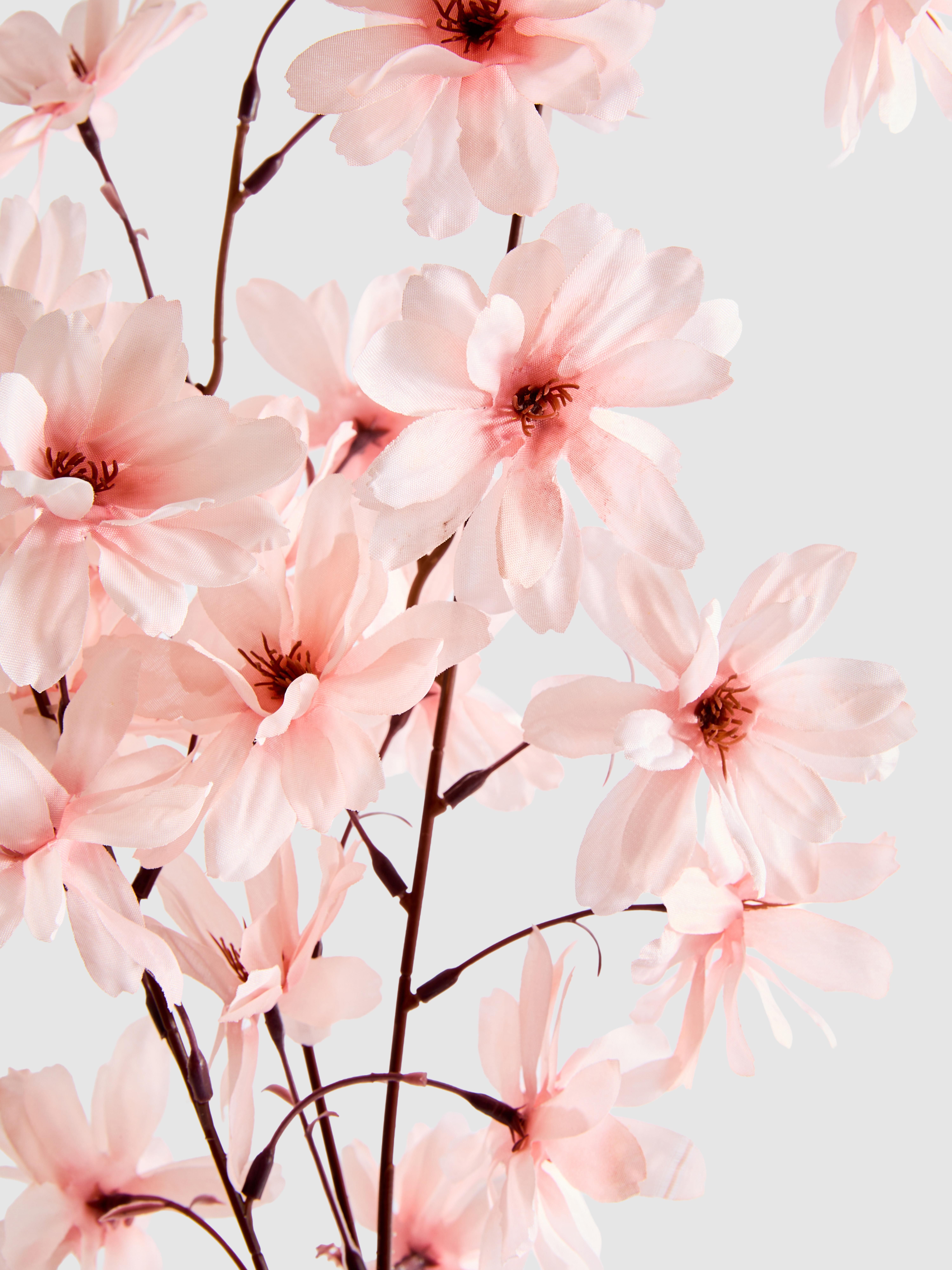 Single Stem Faux Cherry Blossom Decoration