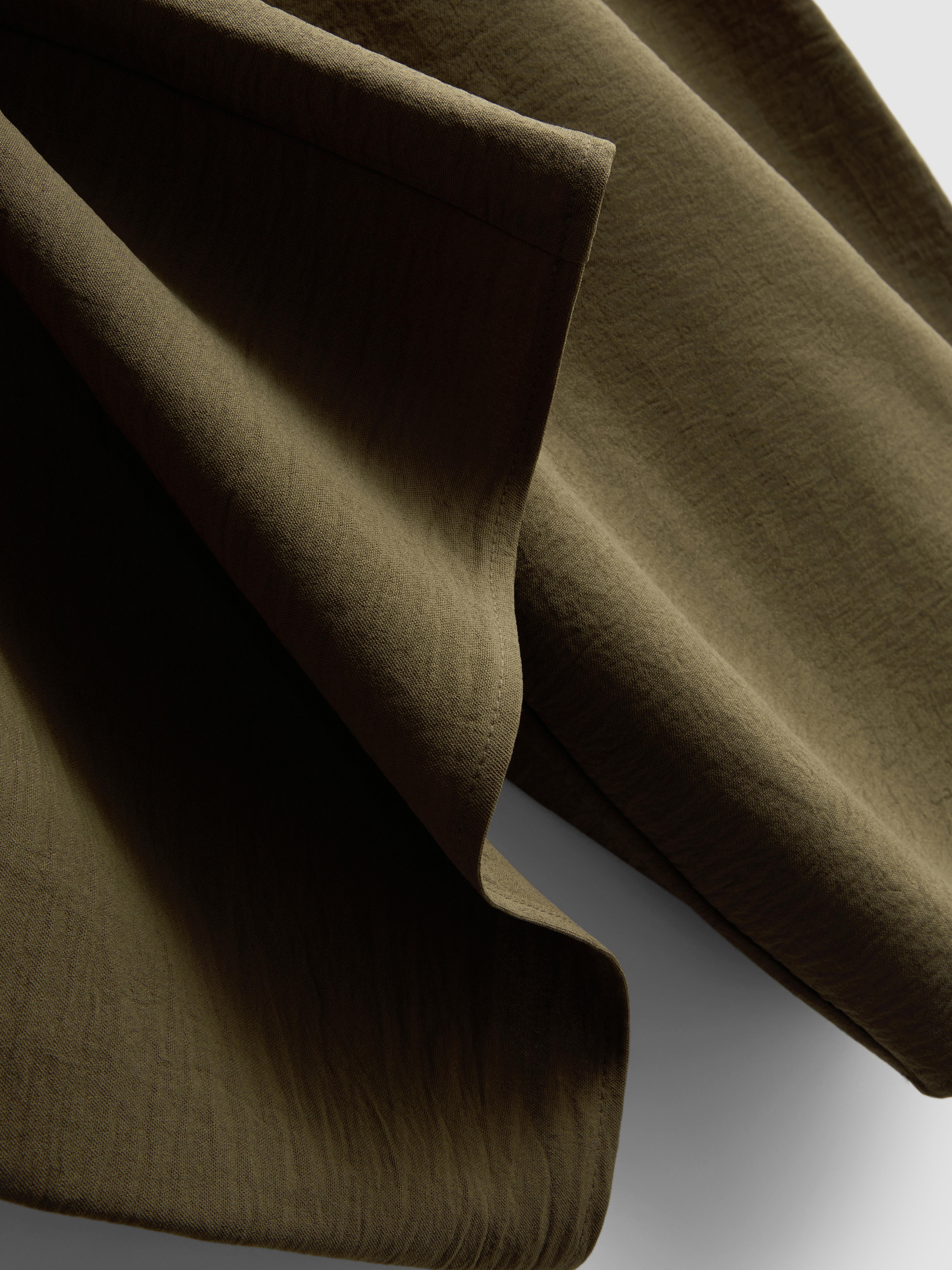 Pantalones de pernera ancha con cintura elástica