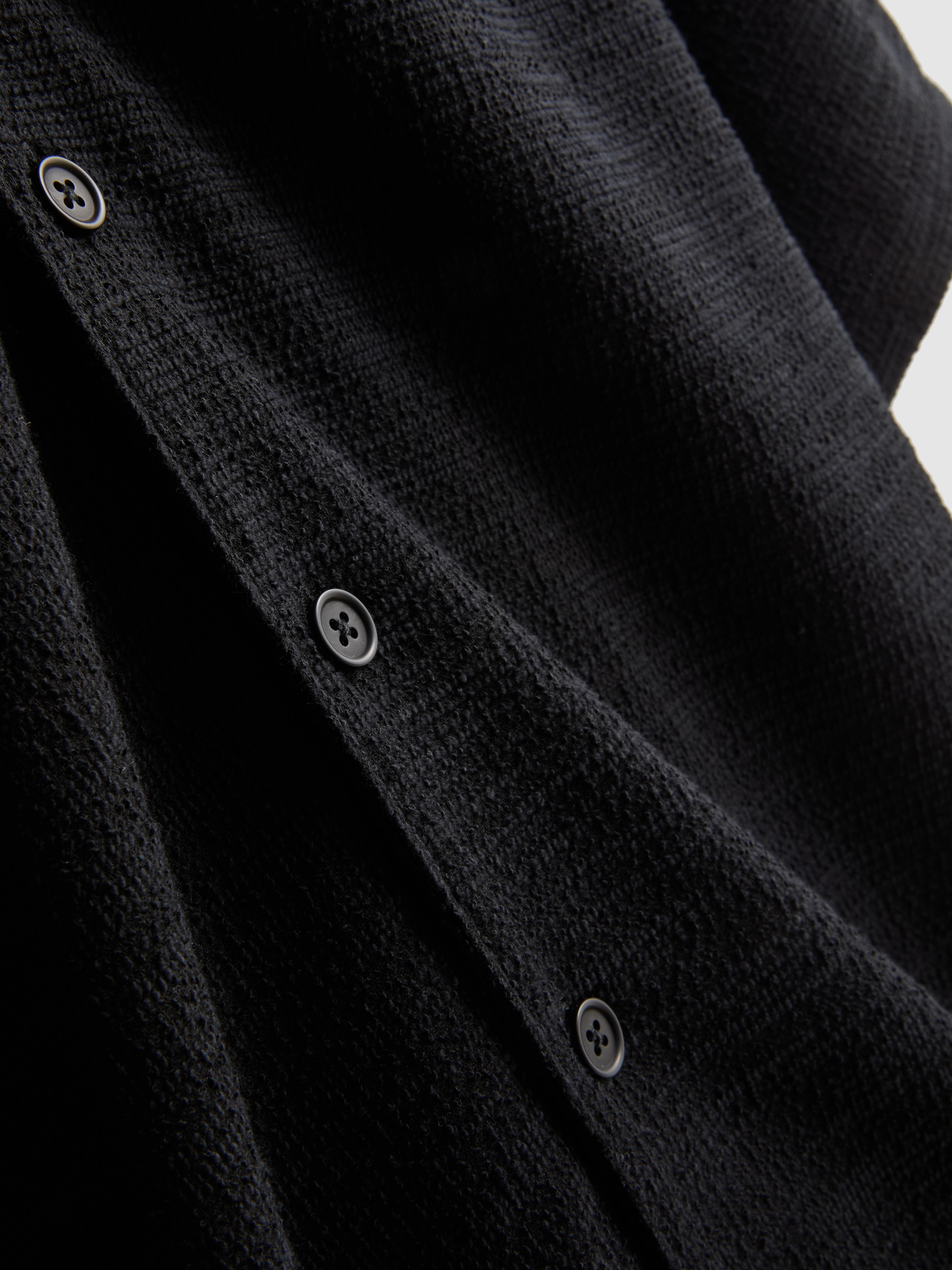 Short Sleeve Textured Shirt