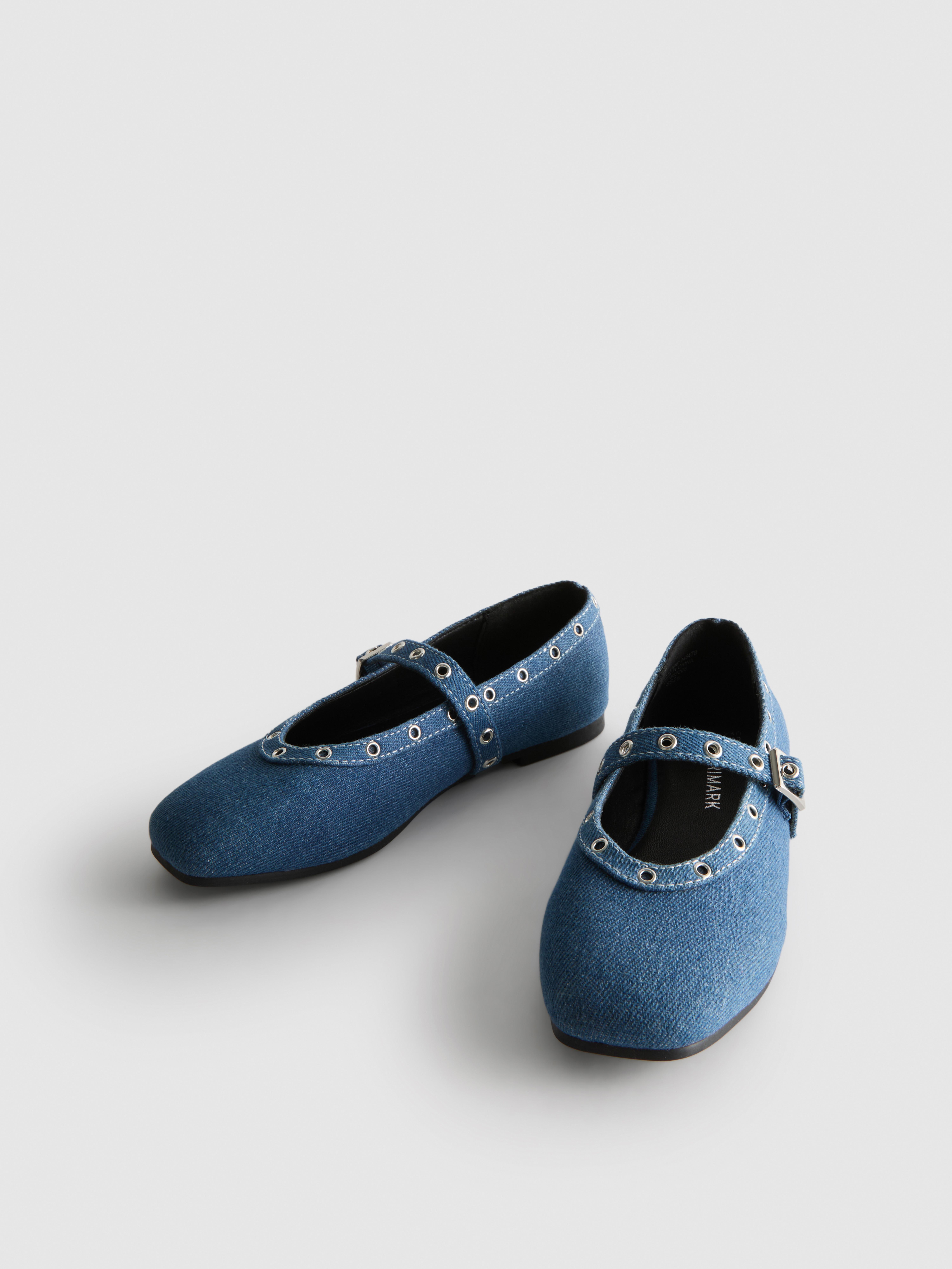 Denim Ballet Pumps