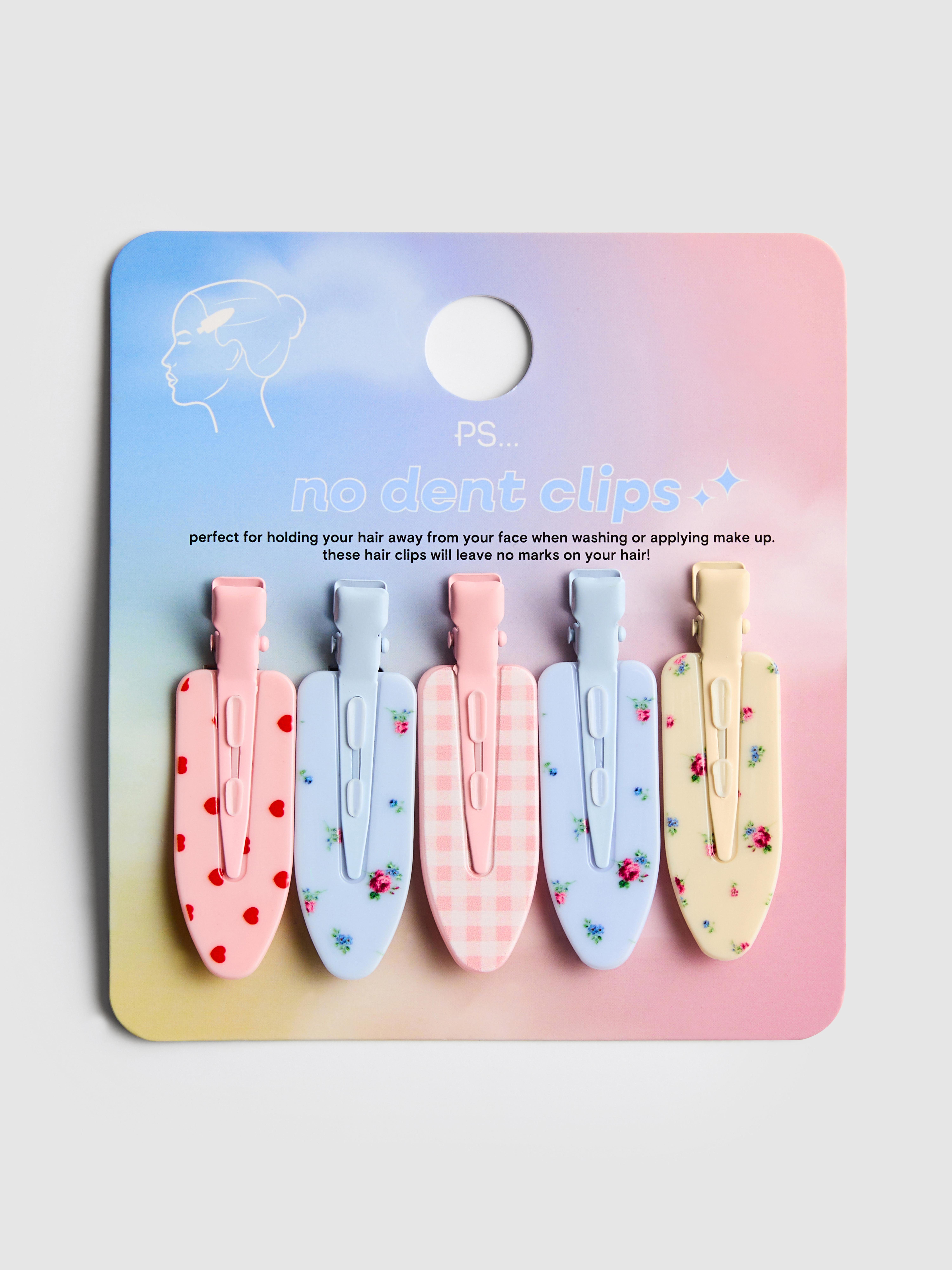 5pk PS... No Dent Hair Clips