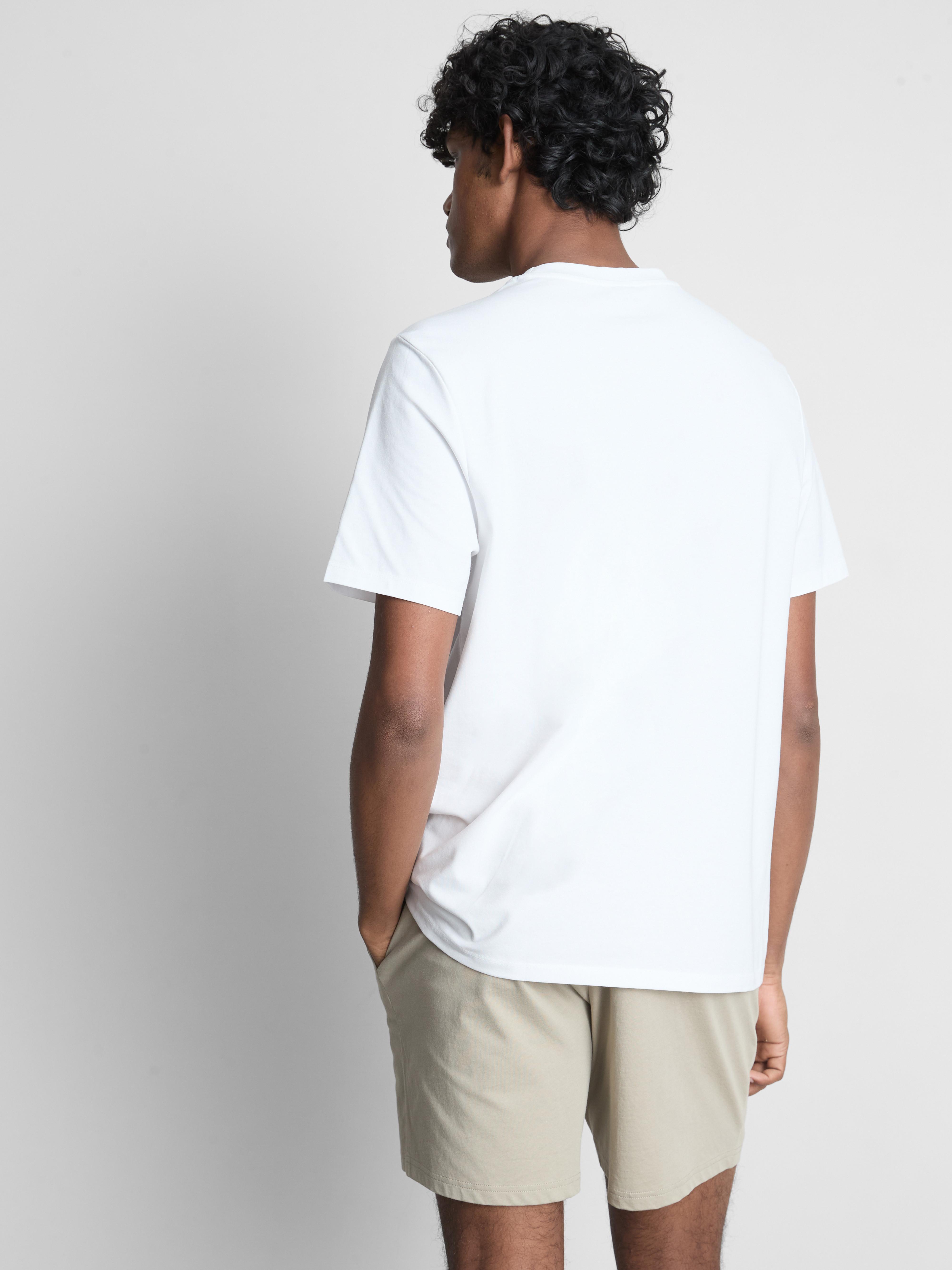 Basic T-shirt met korte mouwen