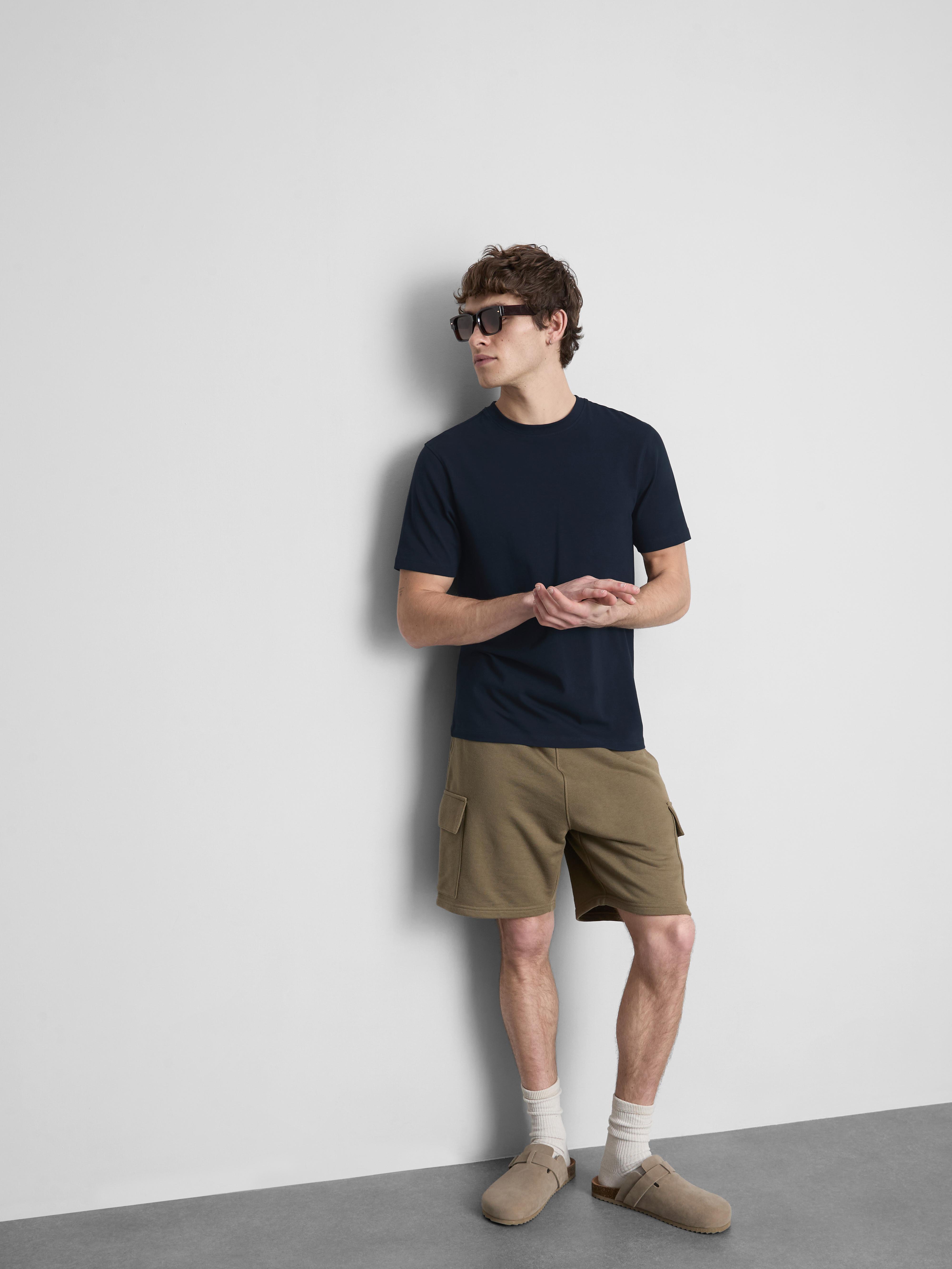 Maglietta slim fit a maniche corte