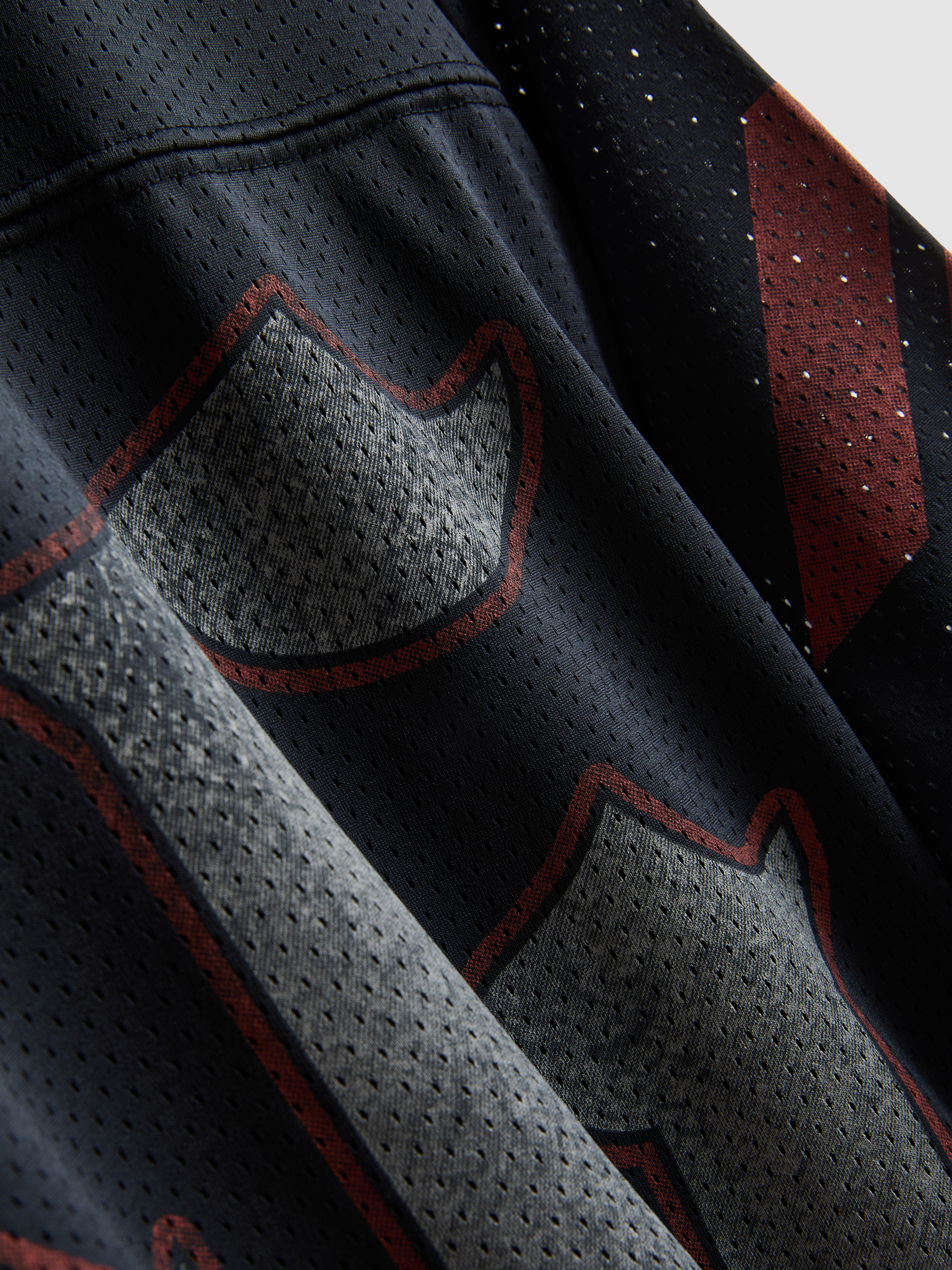 Men's Black Dodge Mesh T-Shirt