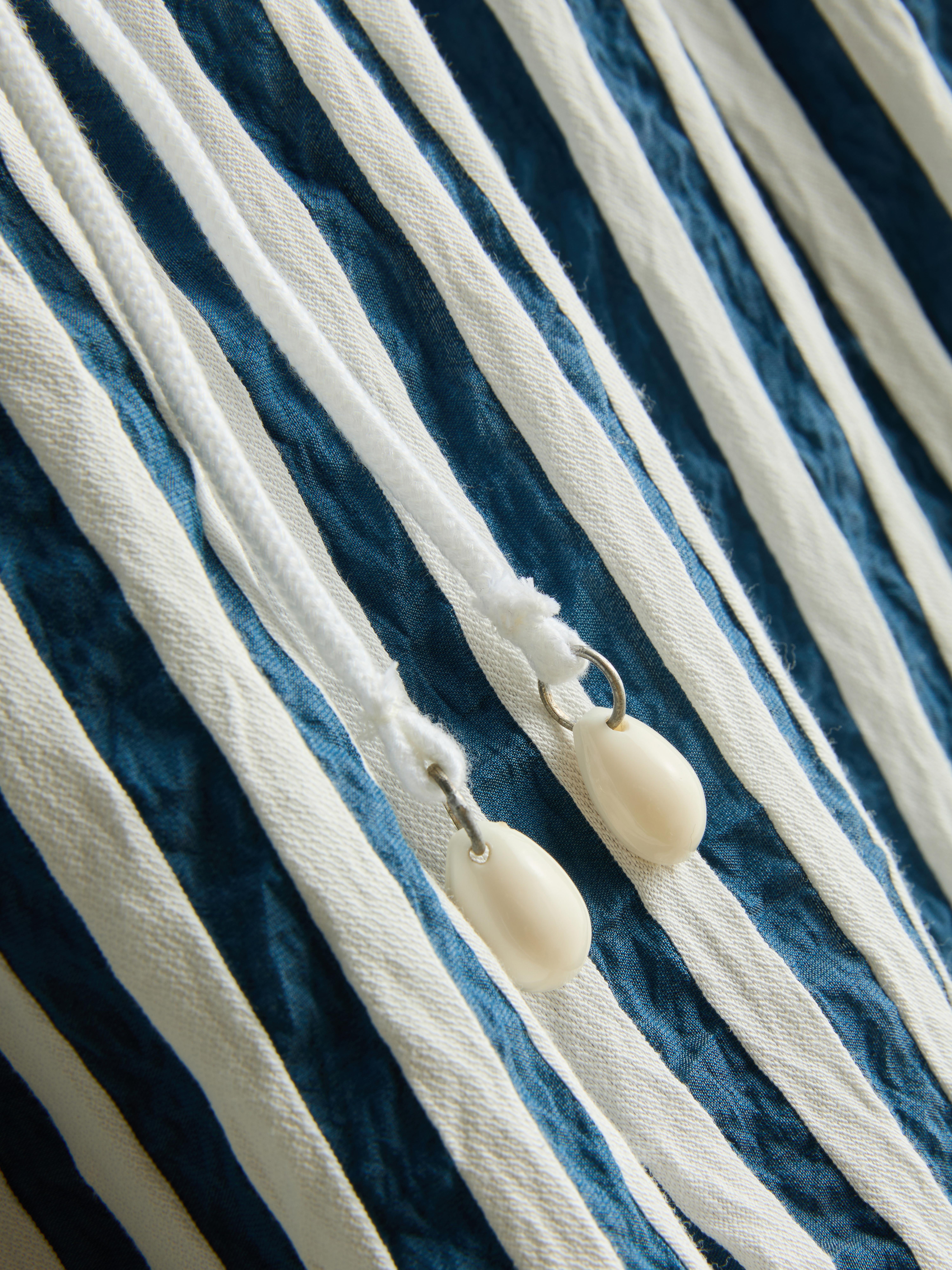 Textured Stripe Beach Pants