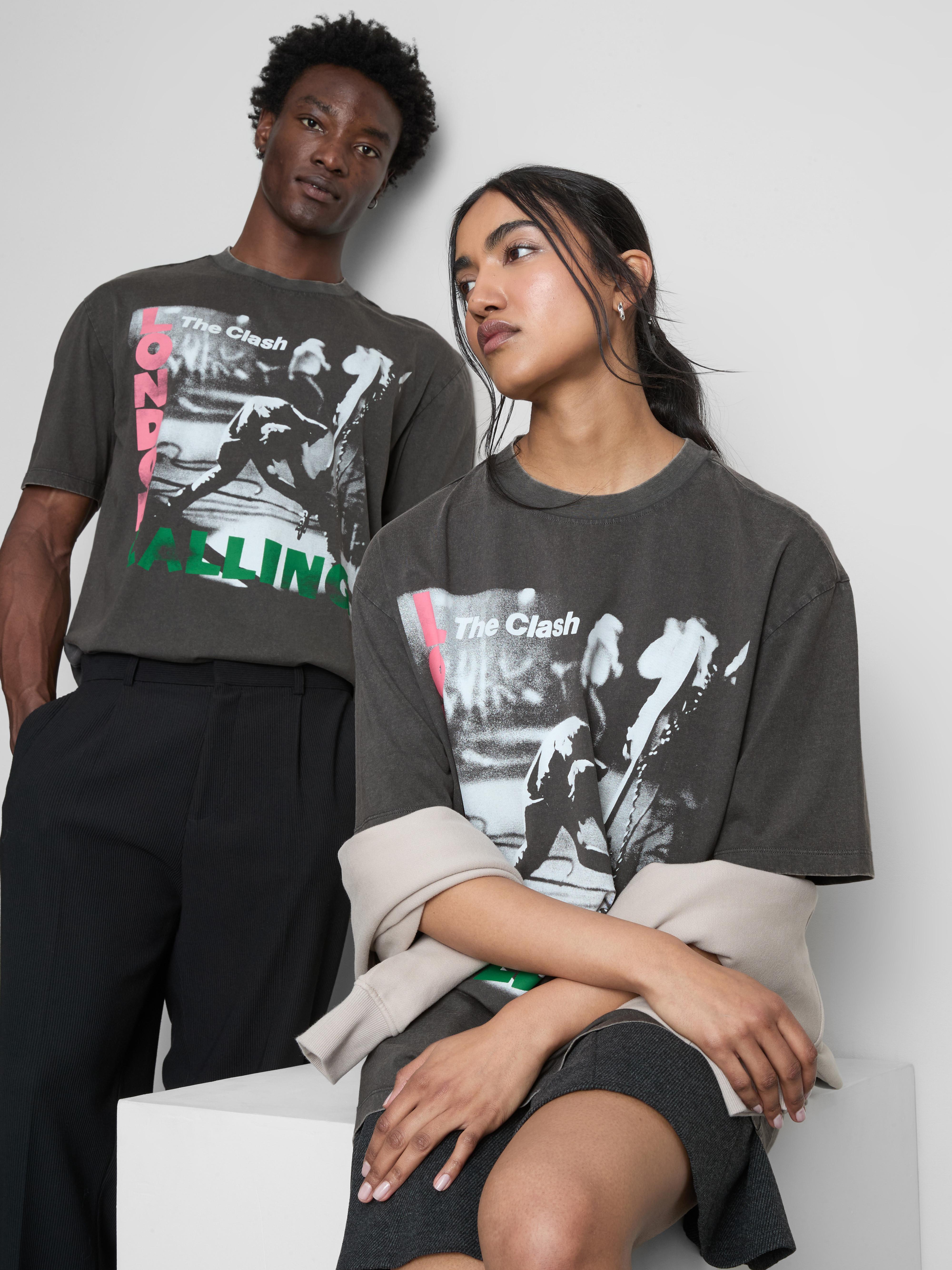 Kurzärmeliges „The Clash“ T-Shirt