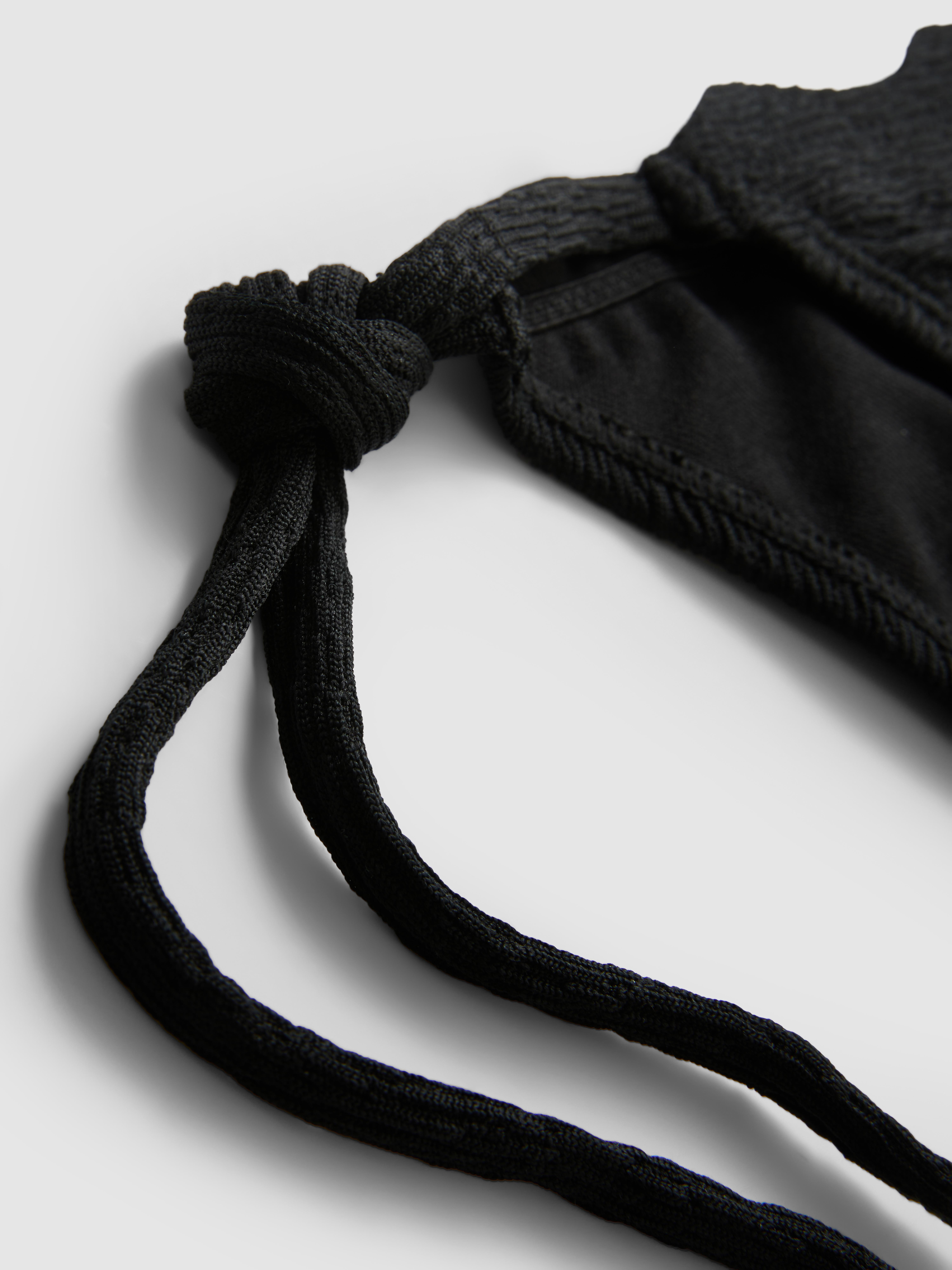 Scalloped Bead Detail Bikini Bottoms