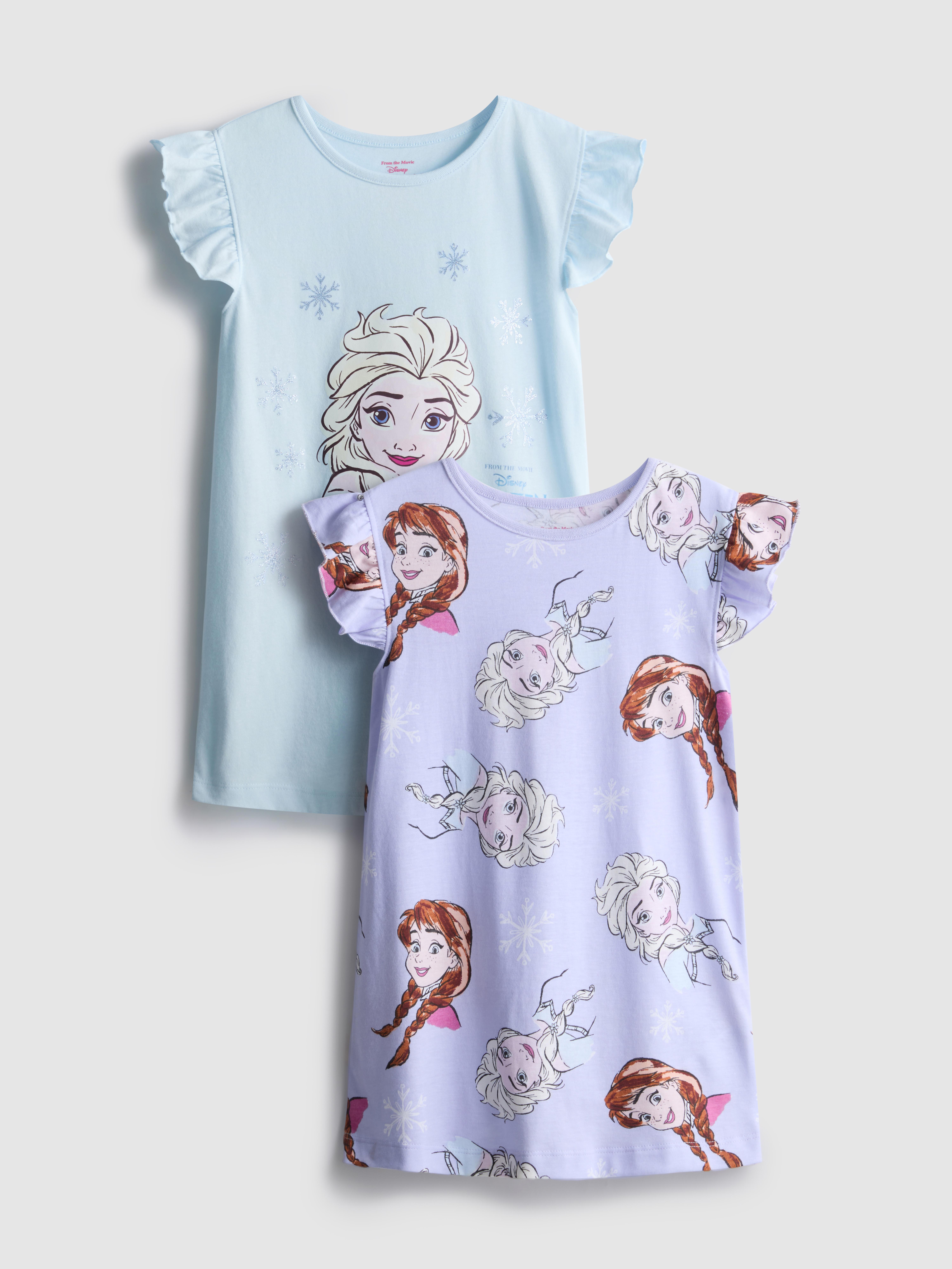 1.5-8yrs | 2pk Disney’s Frozen Sleep T-Shirts