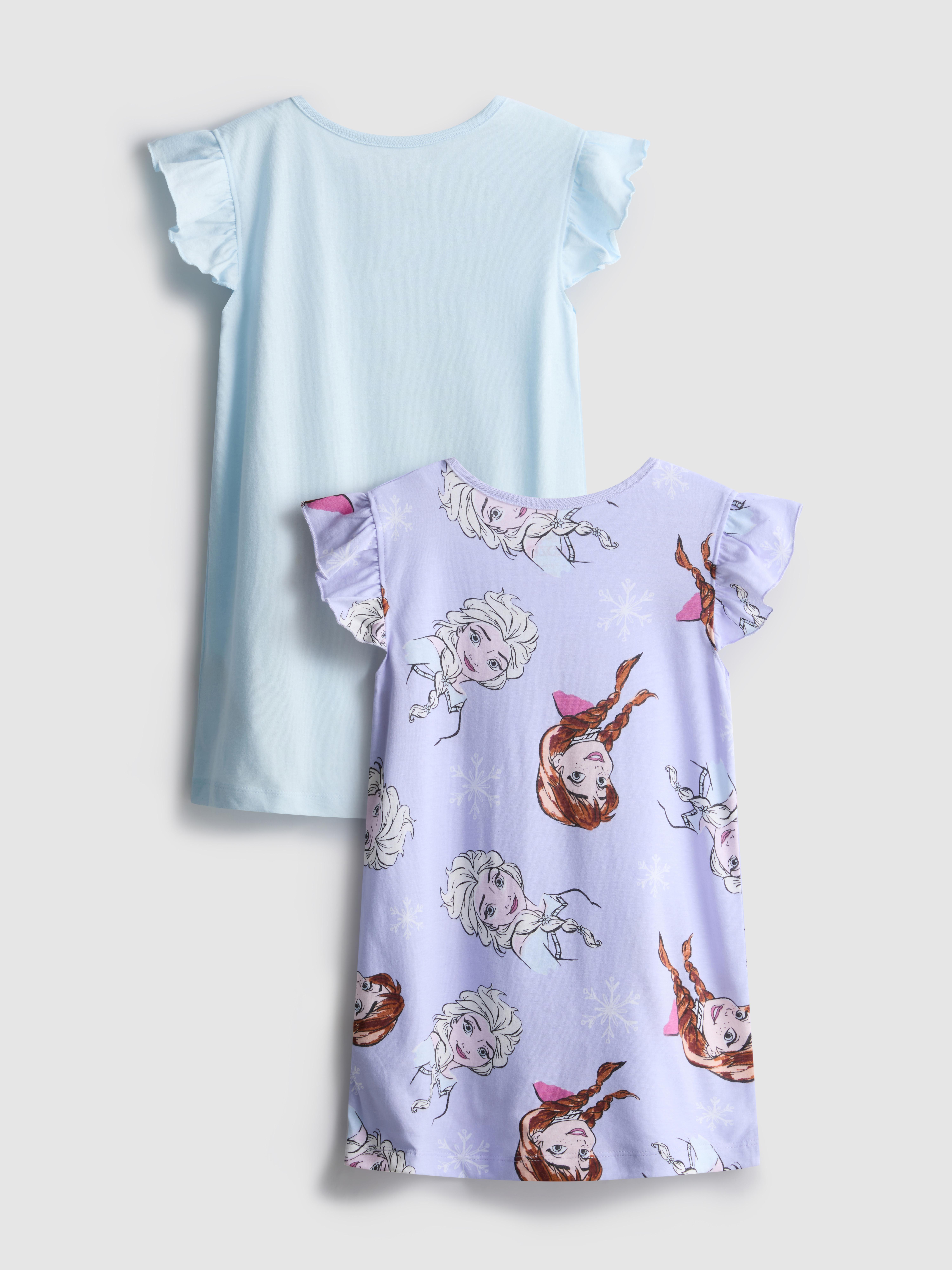1.5-8yrs | 2pk Disney’s Frozen Sleep T-Shirts