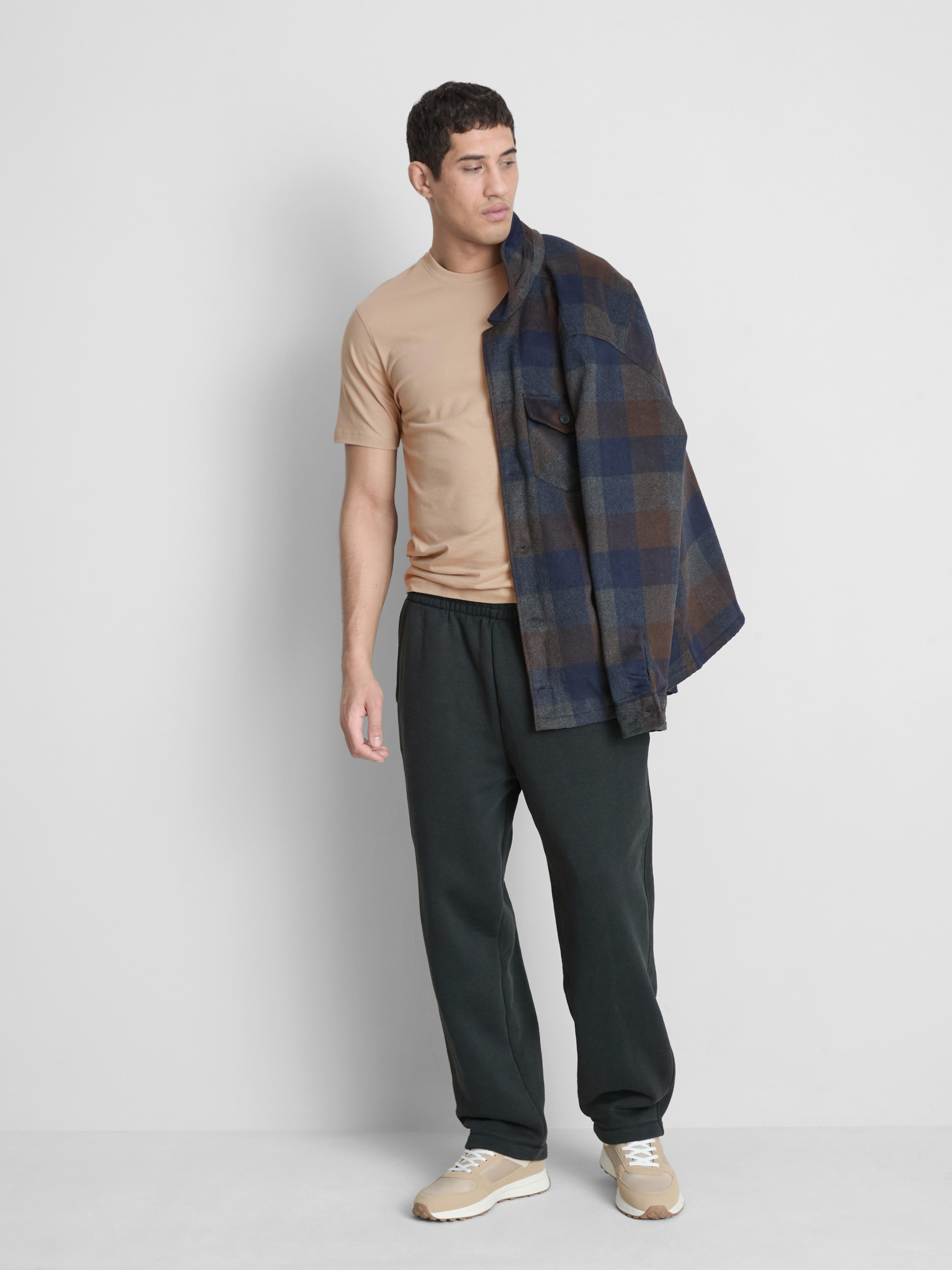 Men's Stone Slim-Fit Stretch T-Shirt