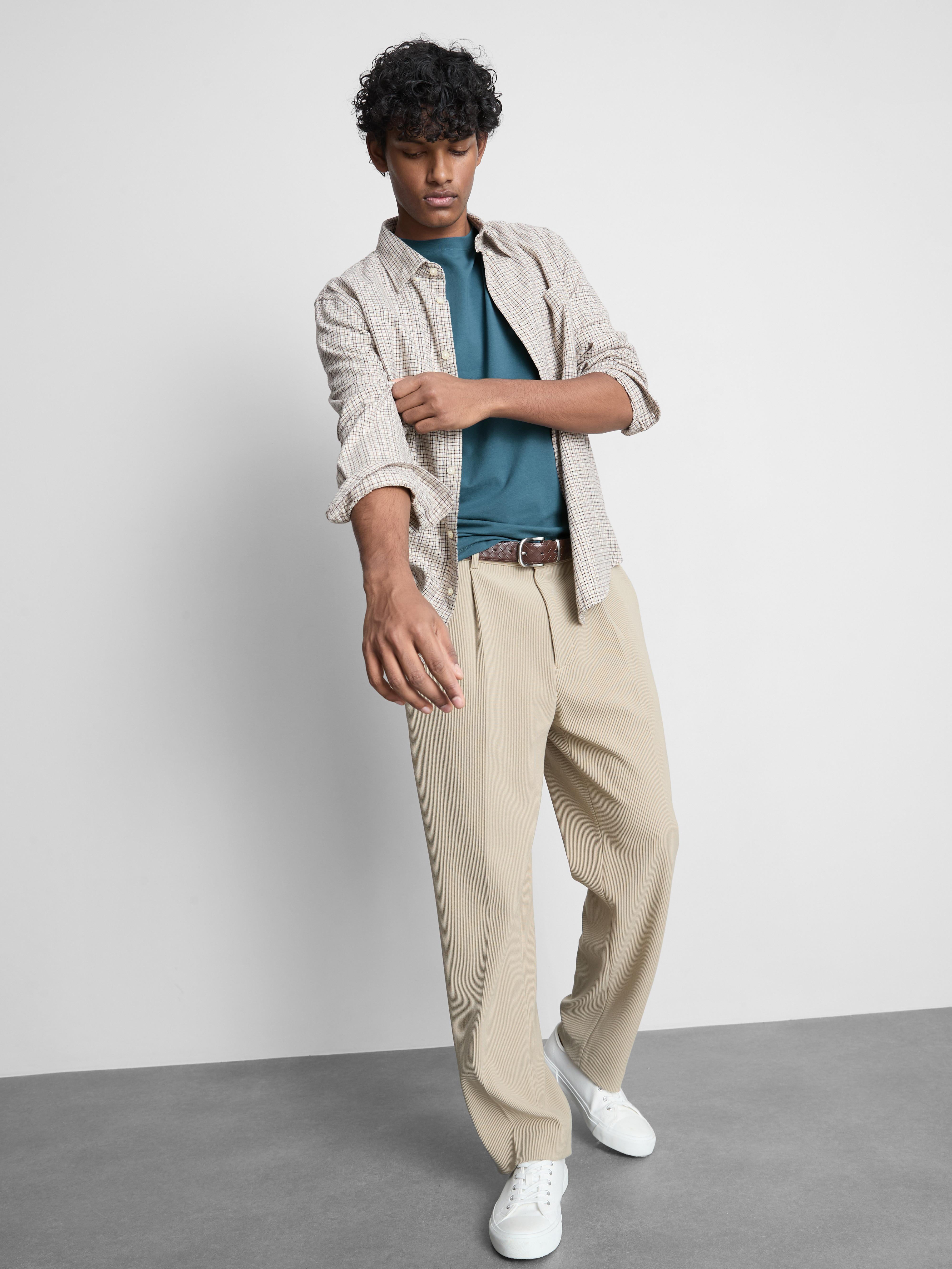 Slim Fit Stretch T-Shirt Teal