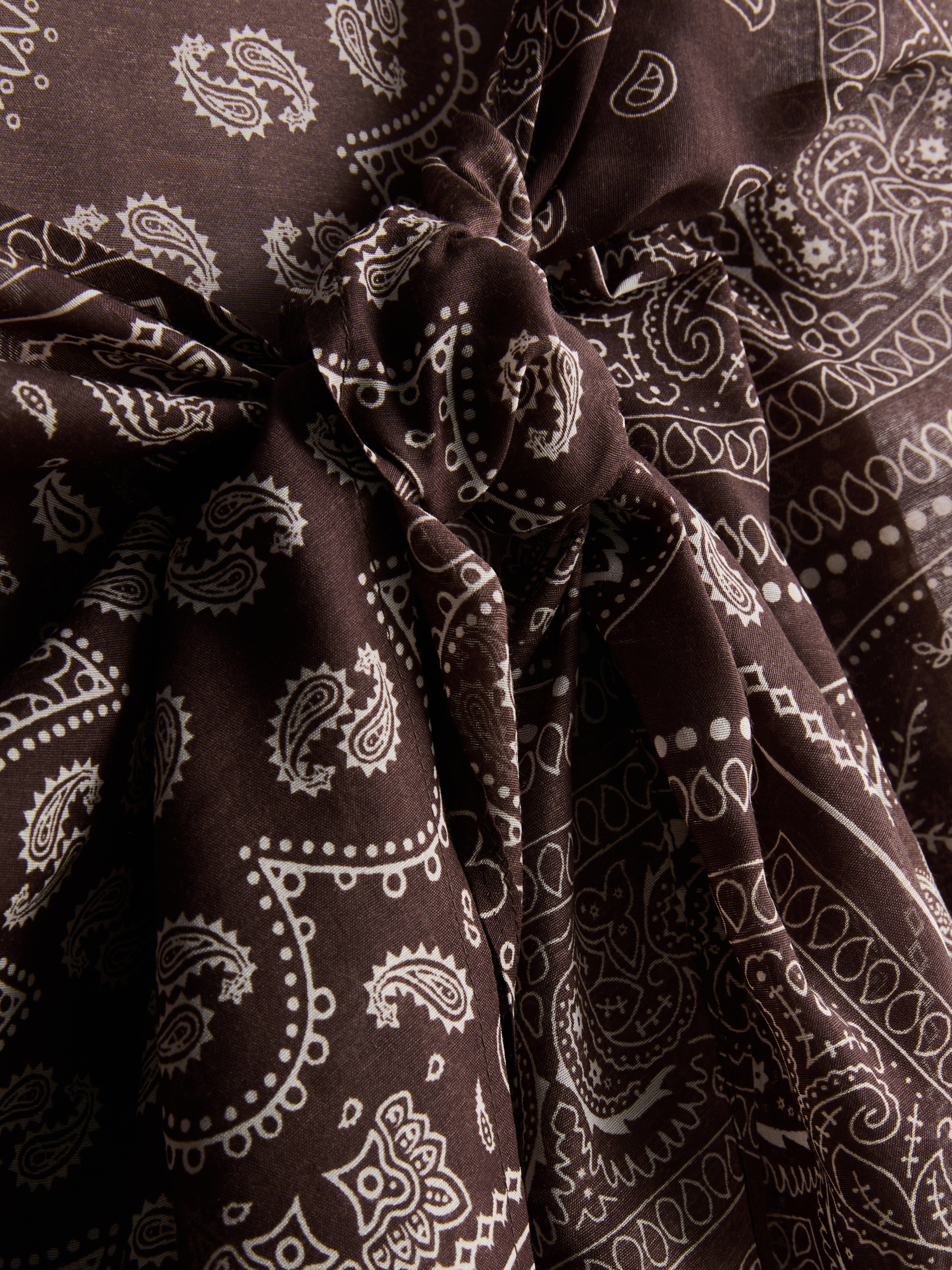 Sarongue praia estampado