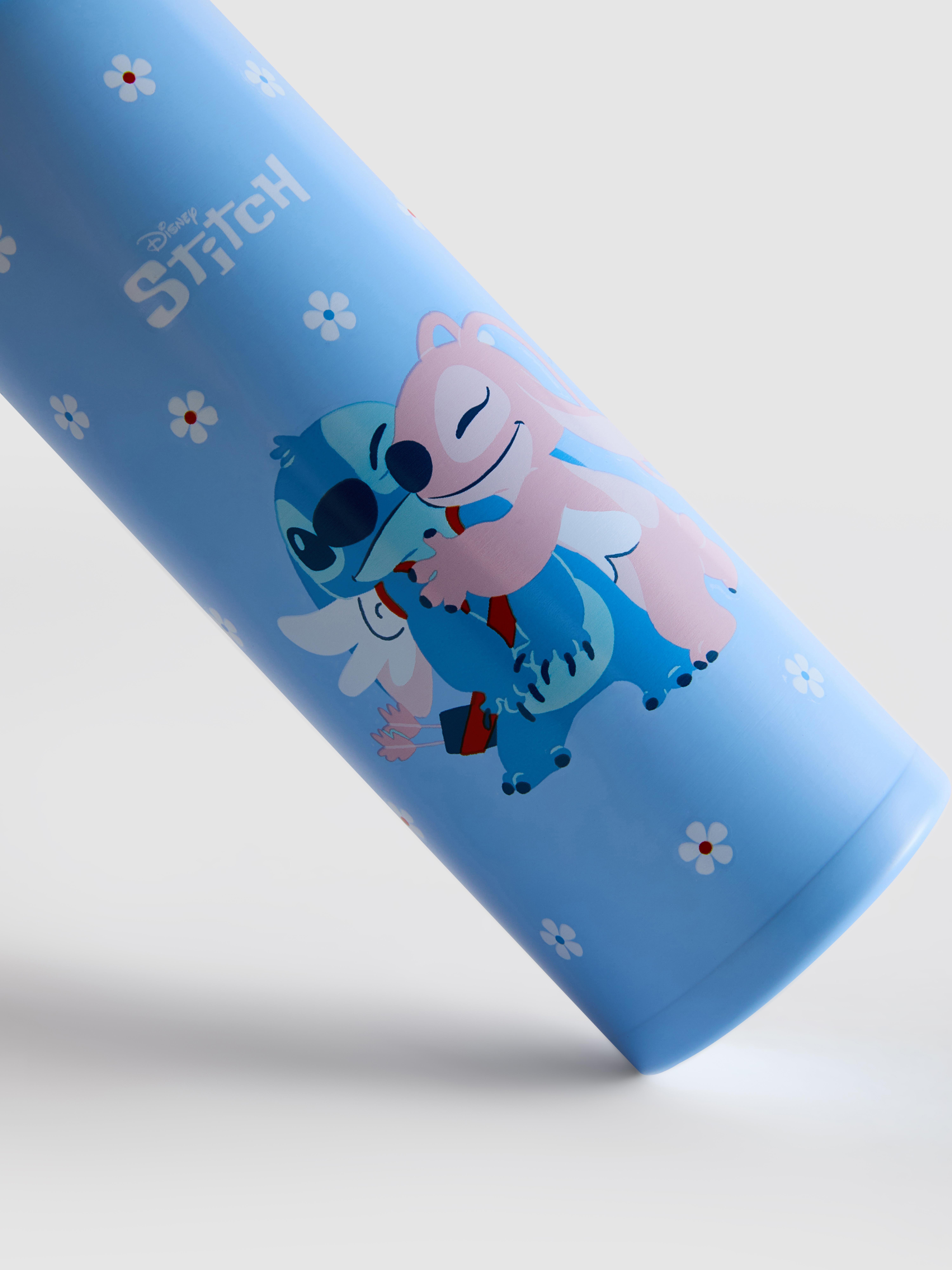 Disney's Stitch And Angel Water Bottle