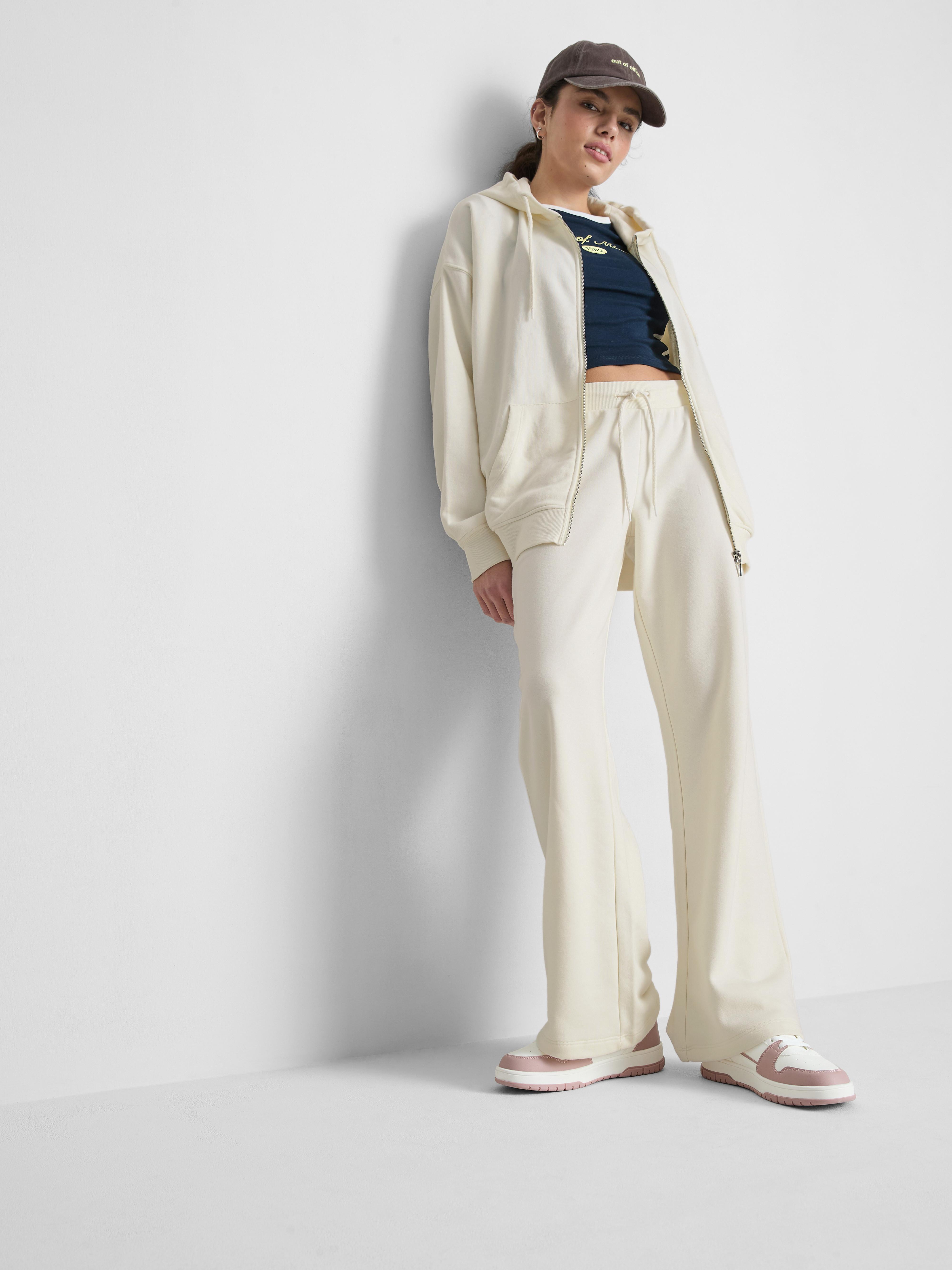 Women's Ivory The Primark Scene | Straight-Leg Joggers