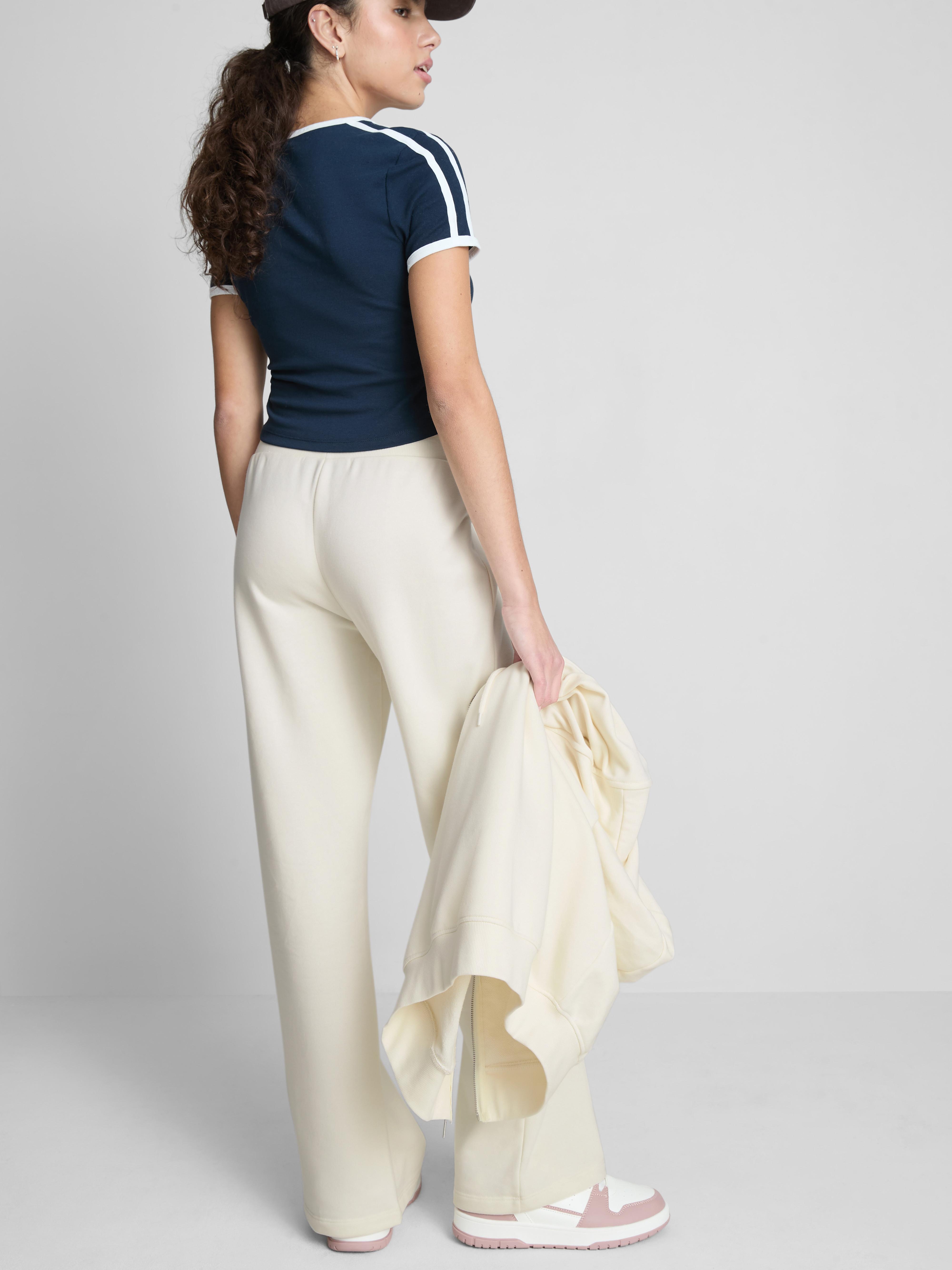 Women's Ivory The Primark Scene | Straight-Leg Joggers