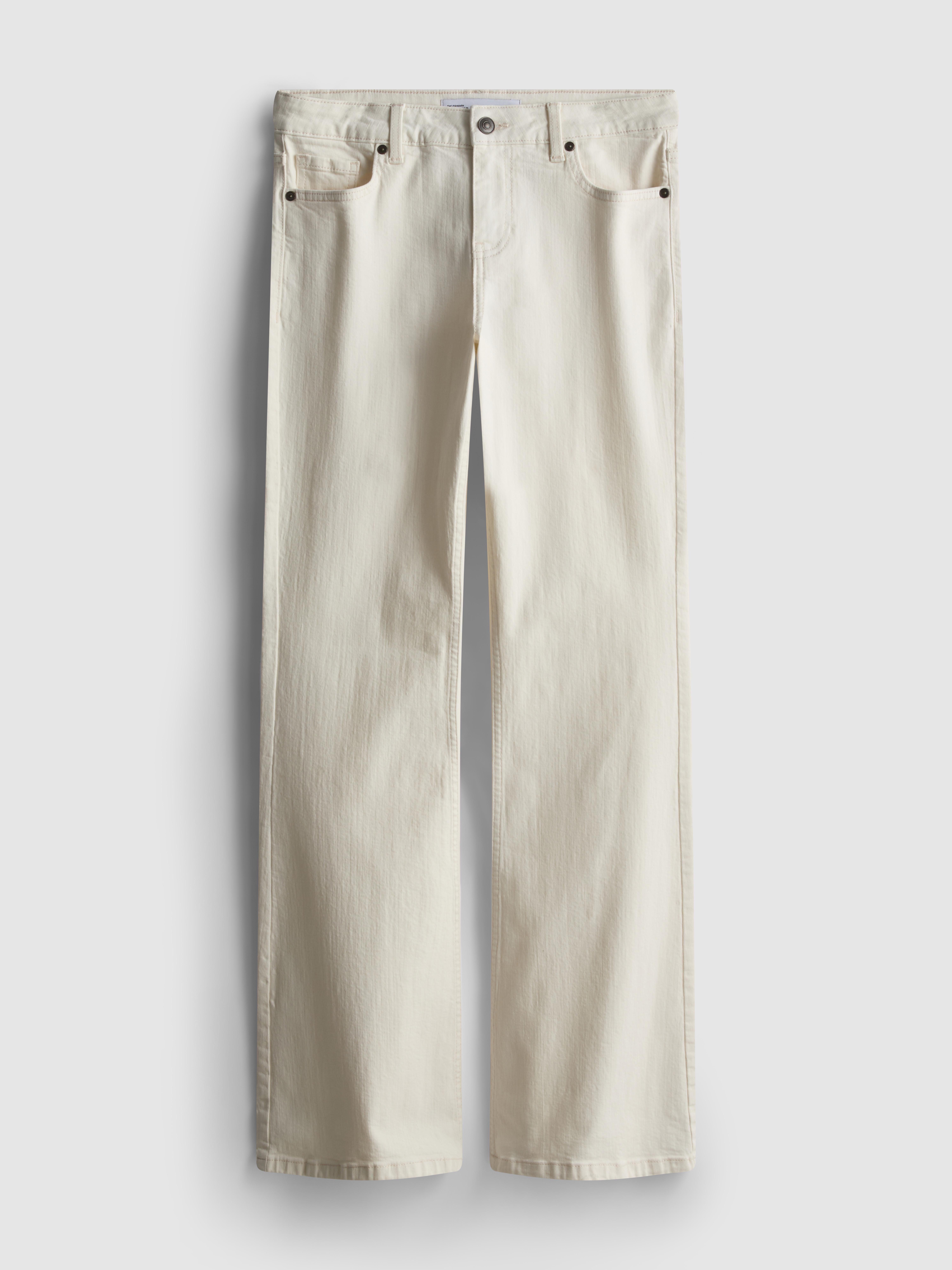 Women's Ivory The Primark Scene | Low-Rise Flared Jeans
