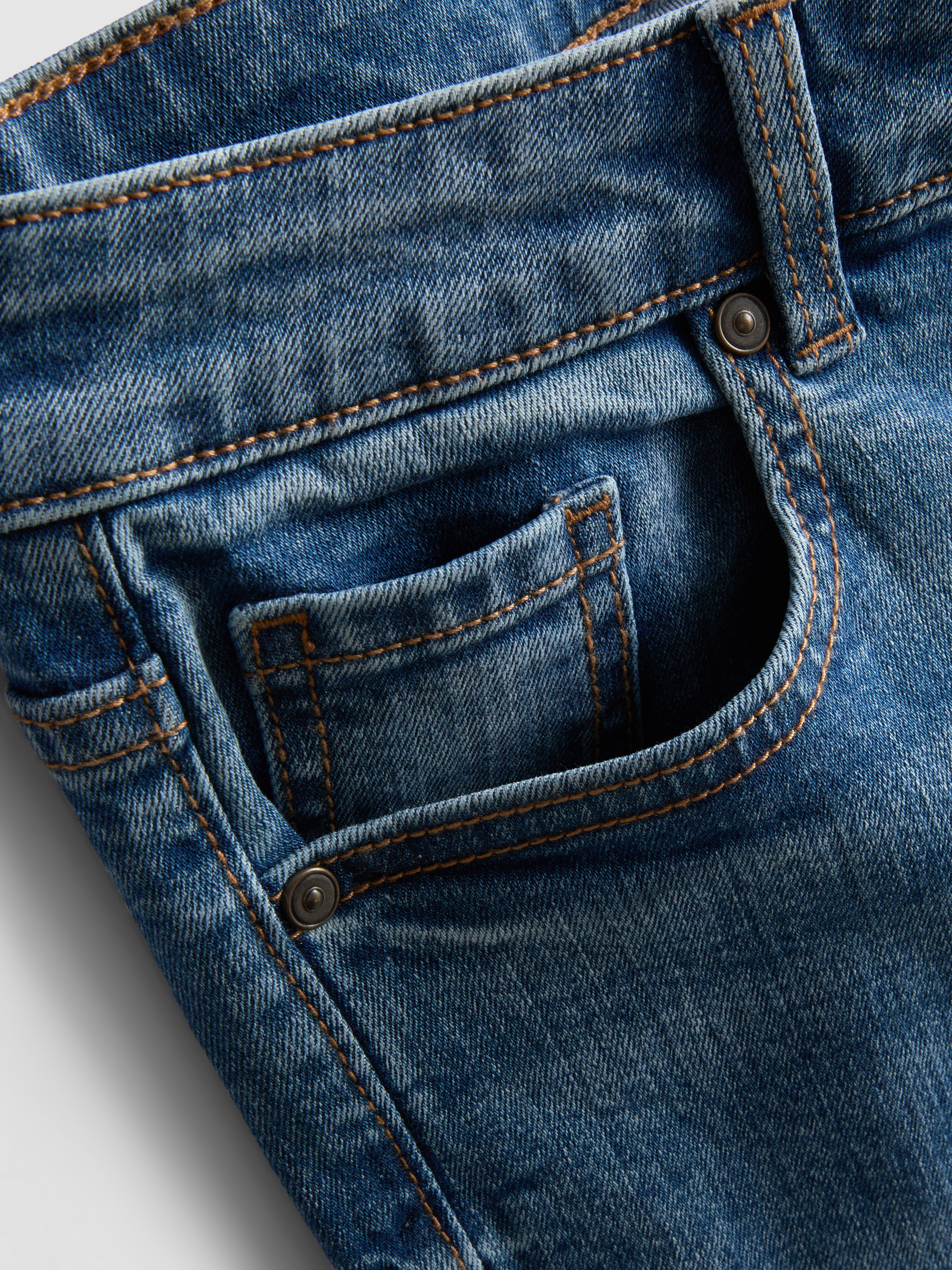 Women's Blue Heather The Primark Scene | Low-Rise Flared Jeans