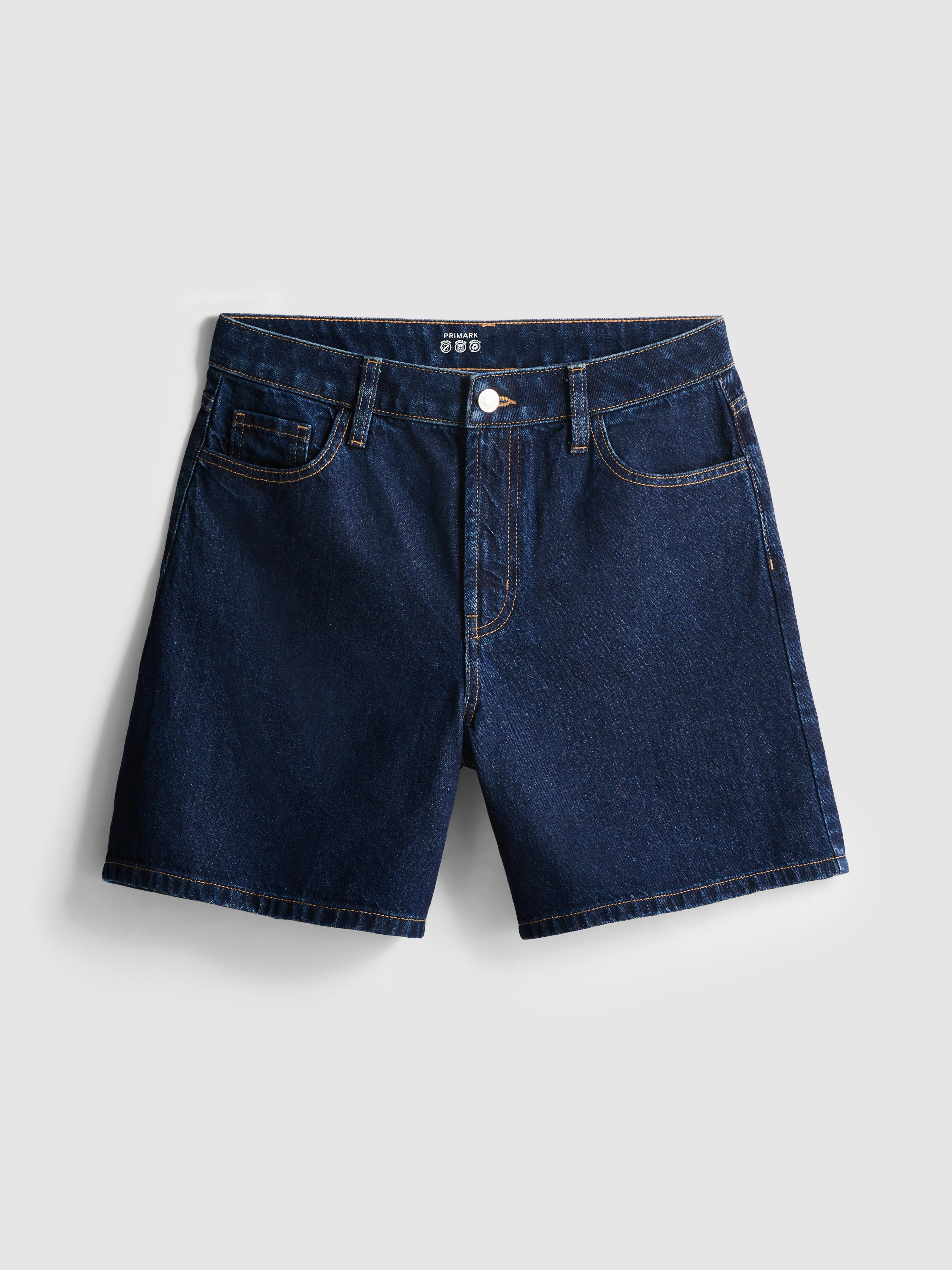 Denim-Bermudashorts aus Baumwolle