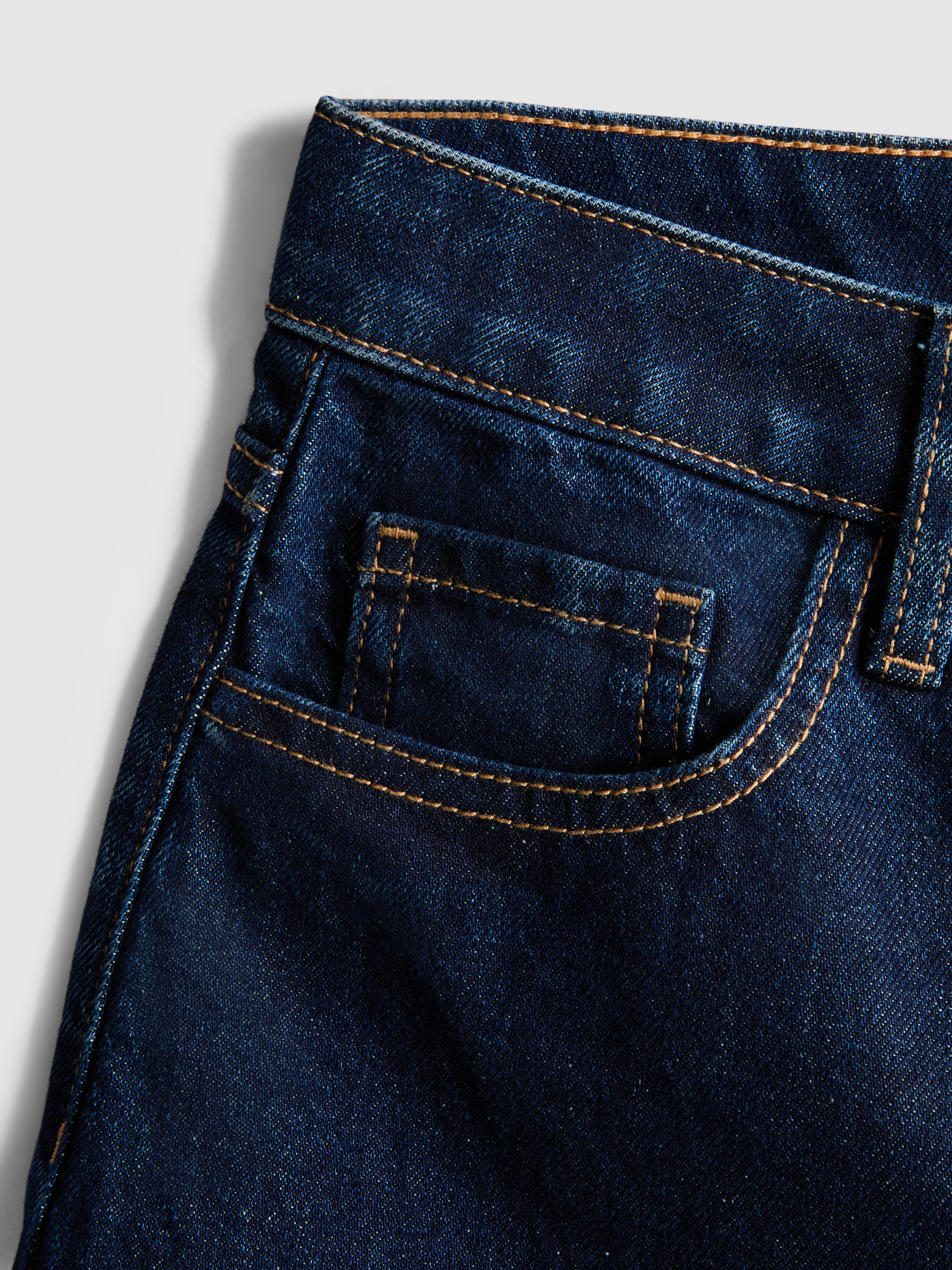 Denim-Bermudashorts aus Baumwolle
