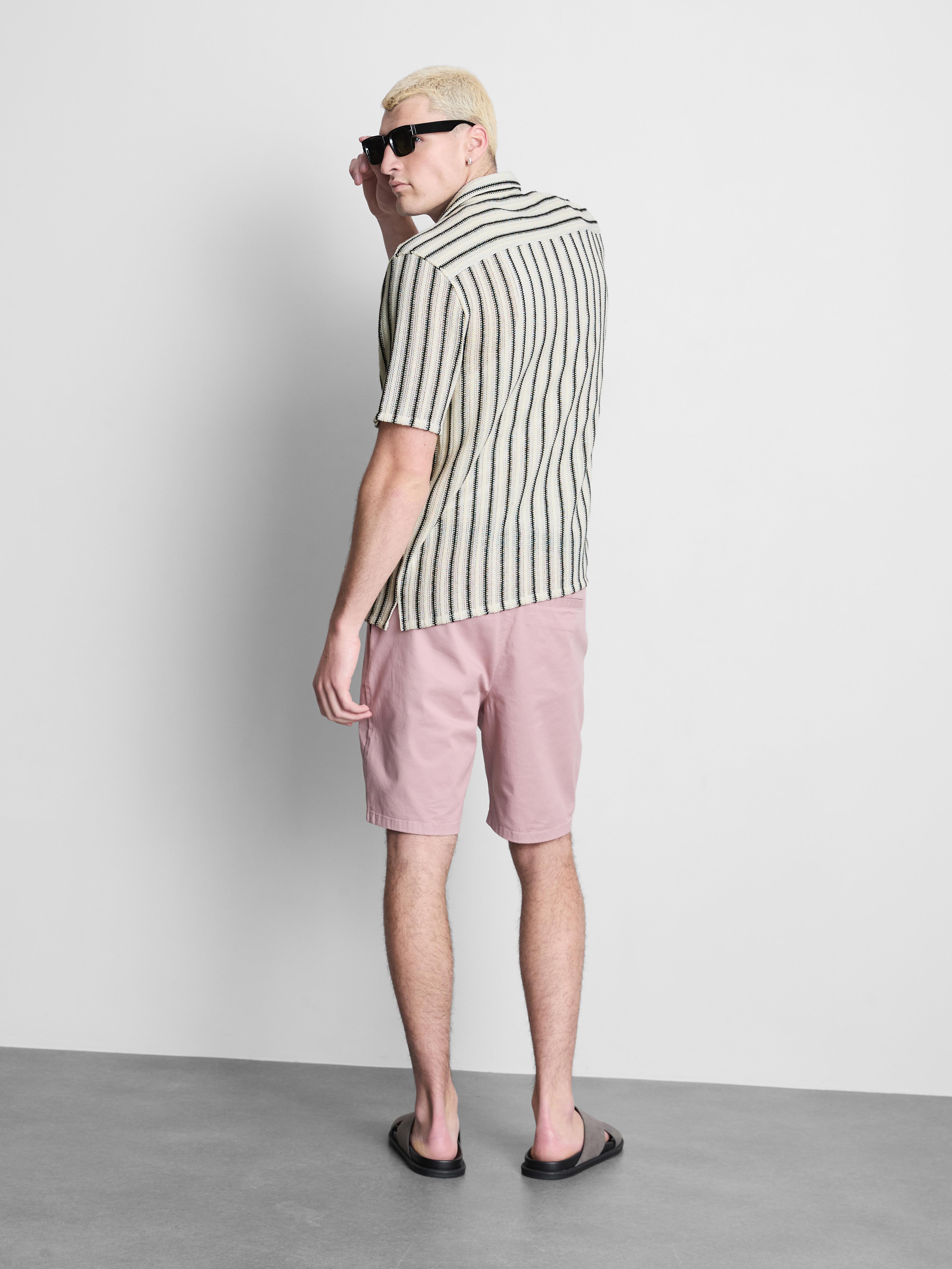 Stripe Crochet Shirt