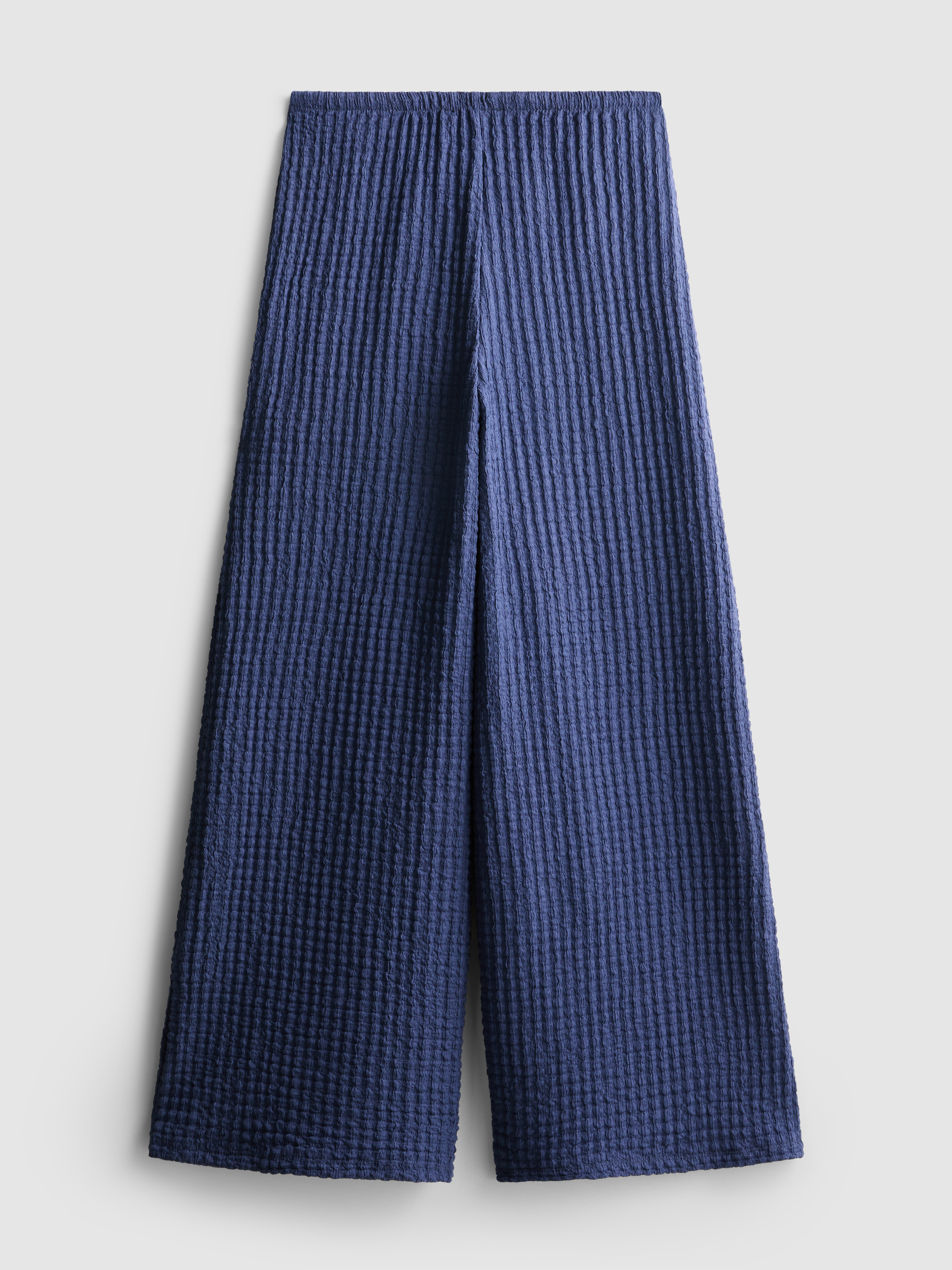 7-15yrs | Crinkle Wide Leg Trousers