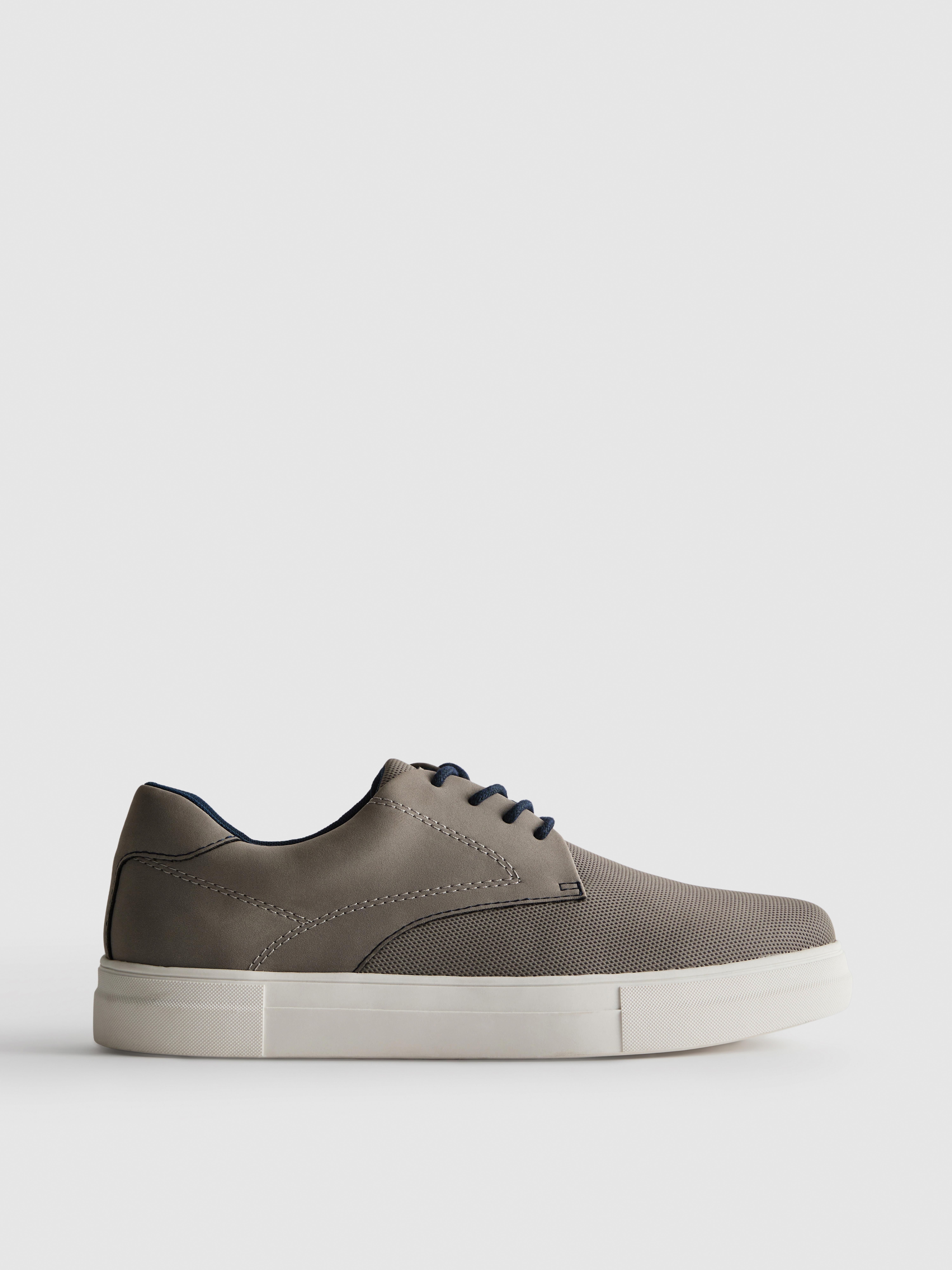 Low-Top Canvas Trainers