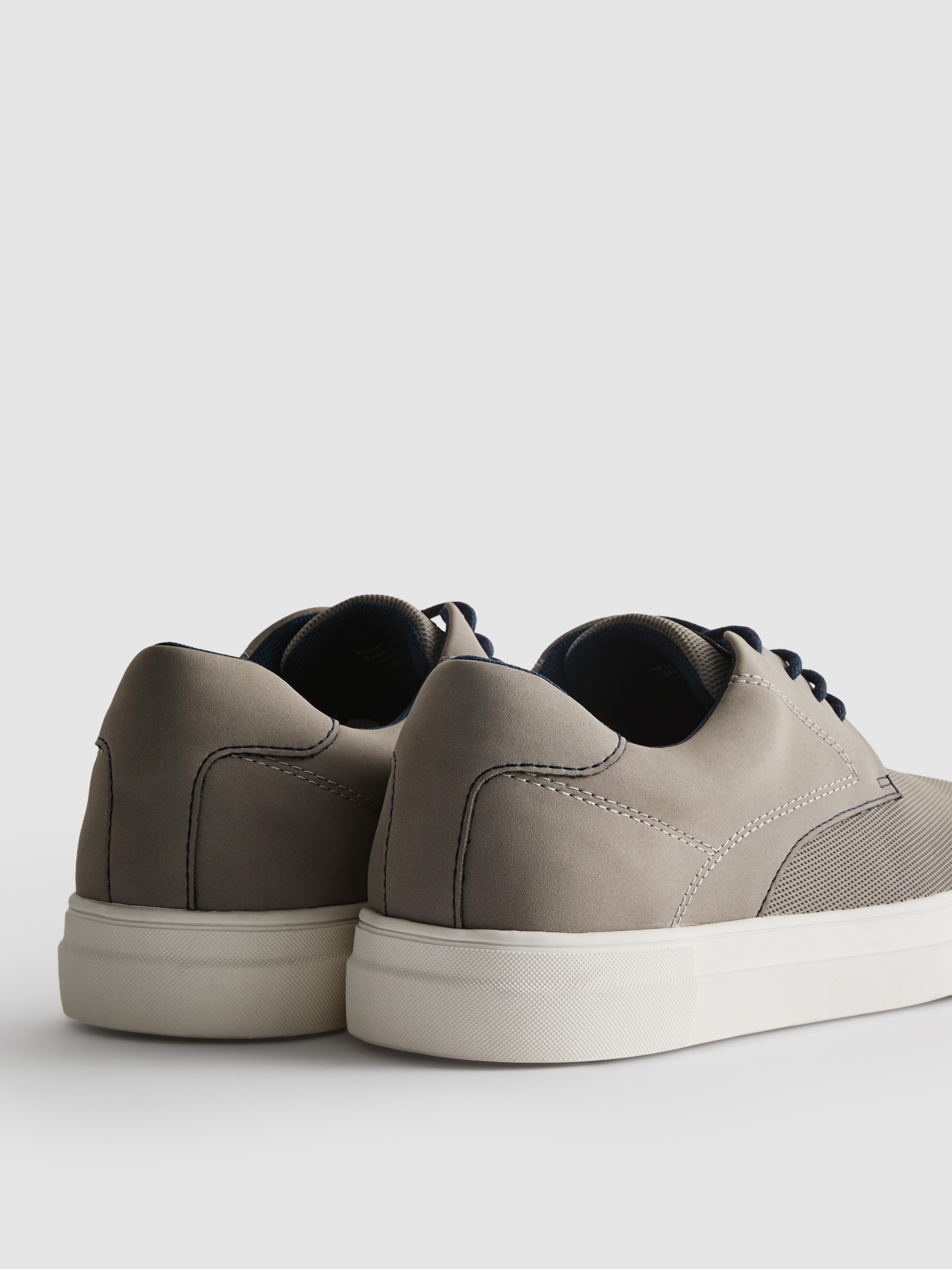 Low-Top Canvas Trainers