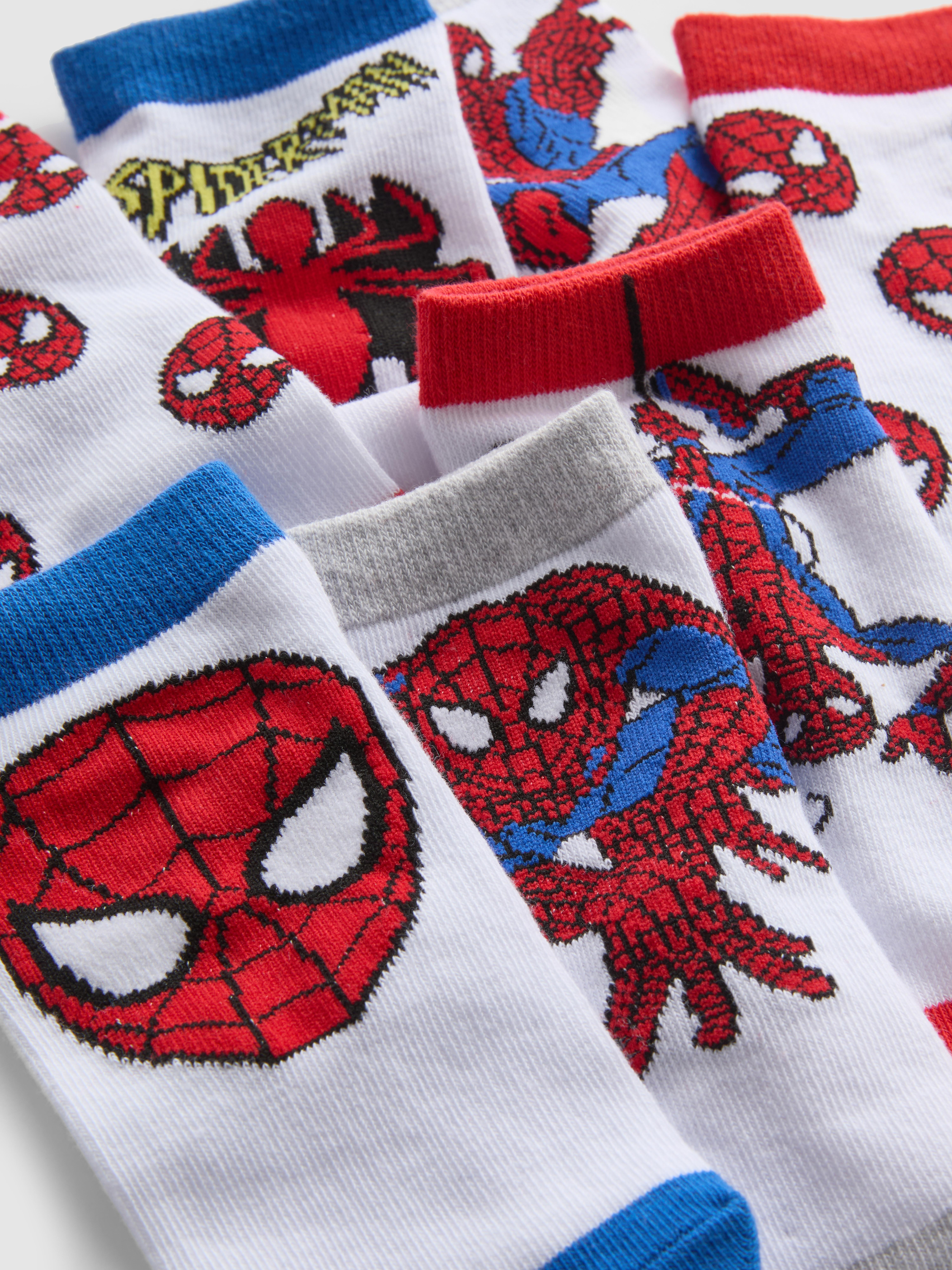 Sneakersokken MARVEL Spider-Man, 7 paar