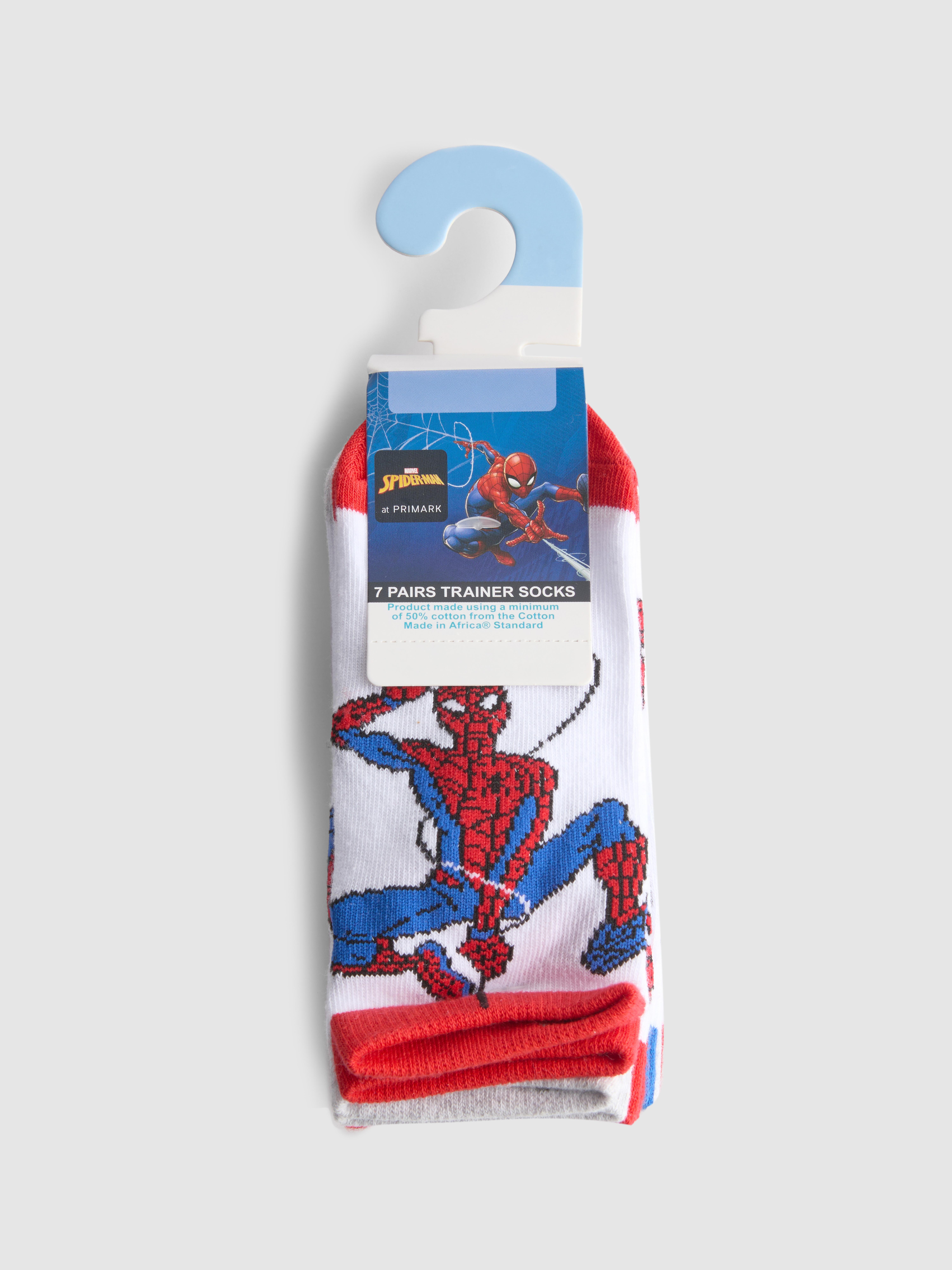 Sneakersokken MARVEL Spider-Man, 7 paar