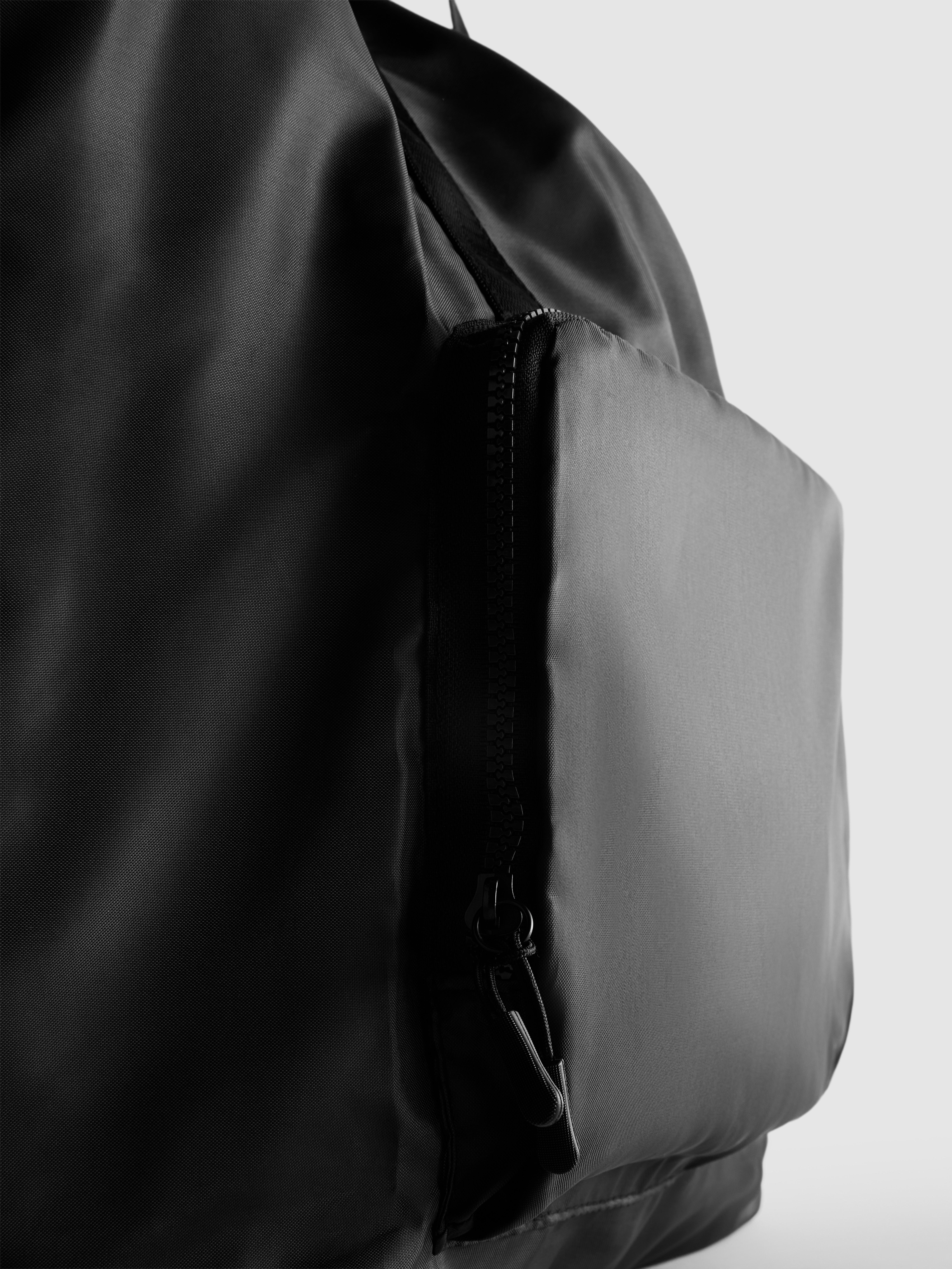 Women's Black Pack and Go Shopper Bag