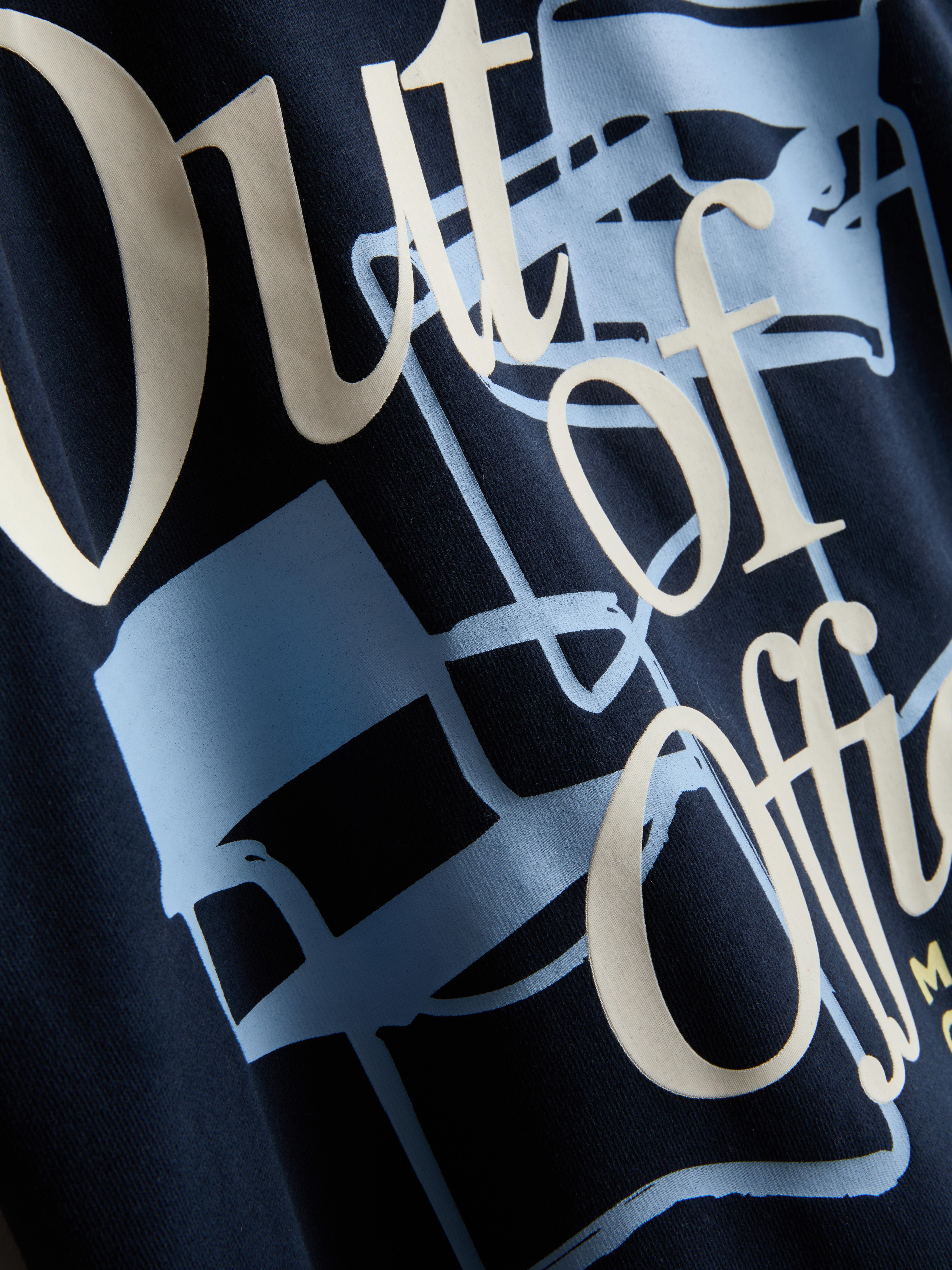 Women's Navy The Primark Scene | Oversized Graphic T-Shirt