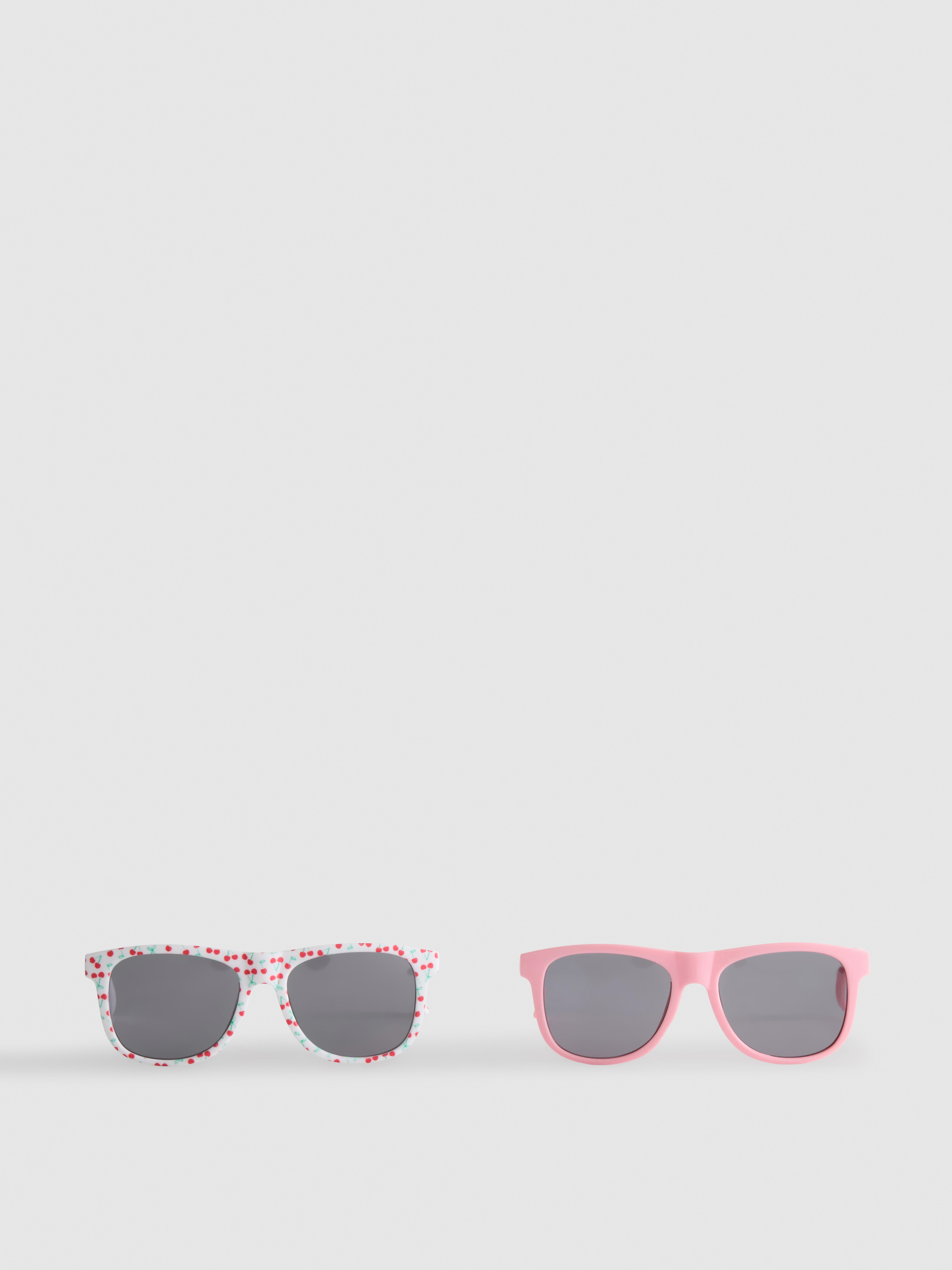 2pk Square Frame Sunglasses