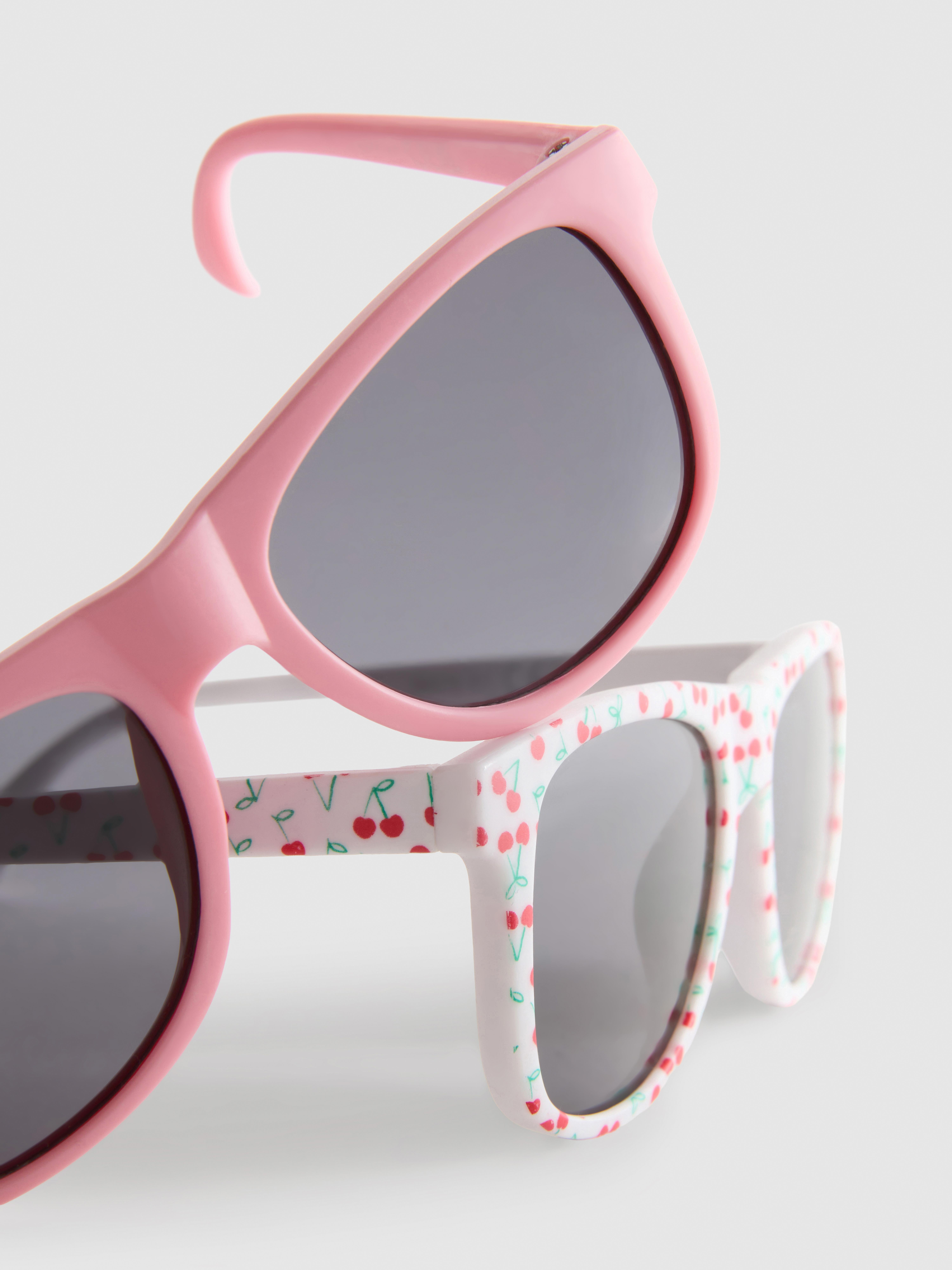 2pk Square Frame Sunglasses