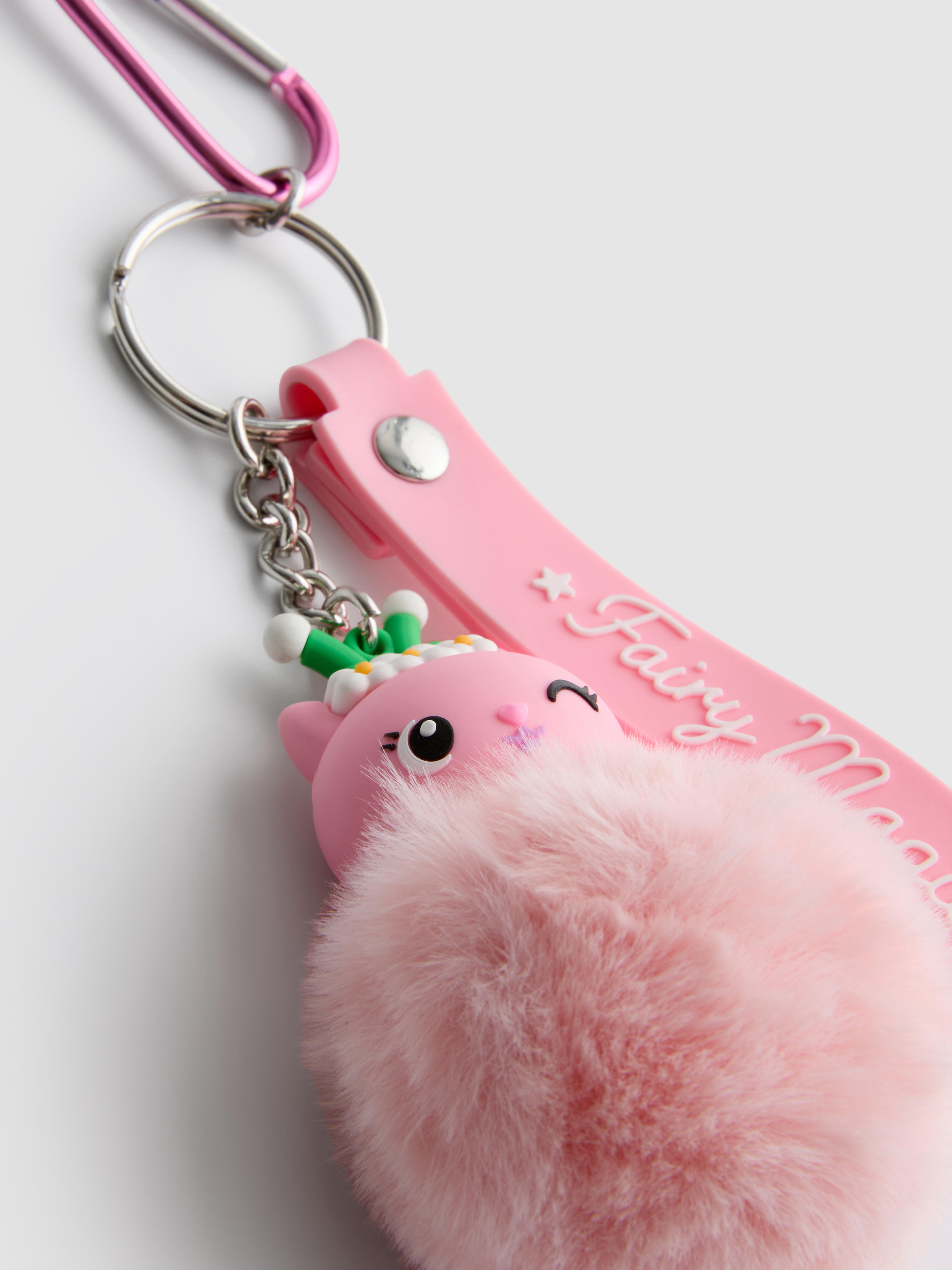 Gabby's Dollhouse Fuzzy Travel Keychain
