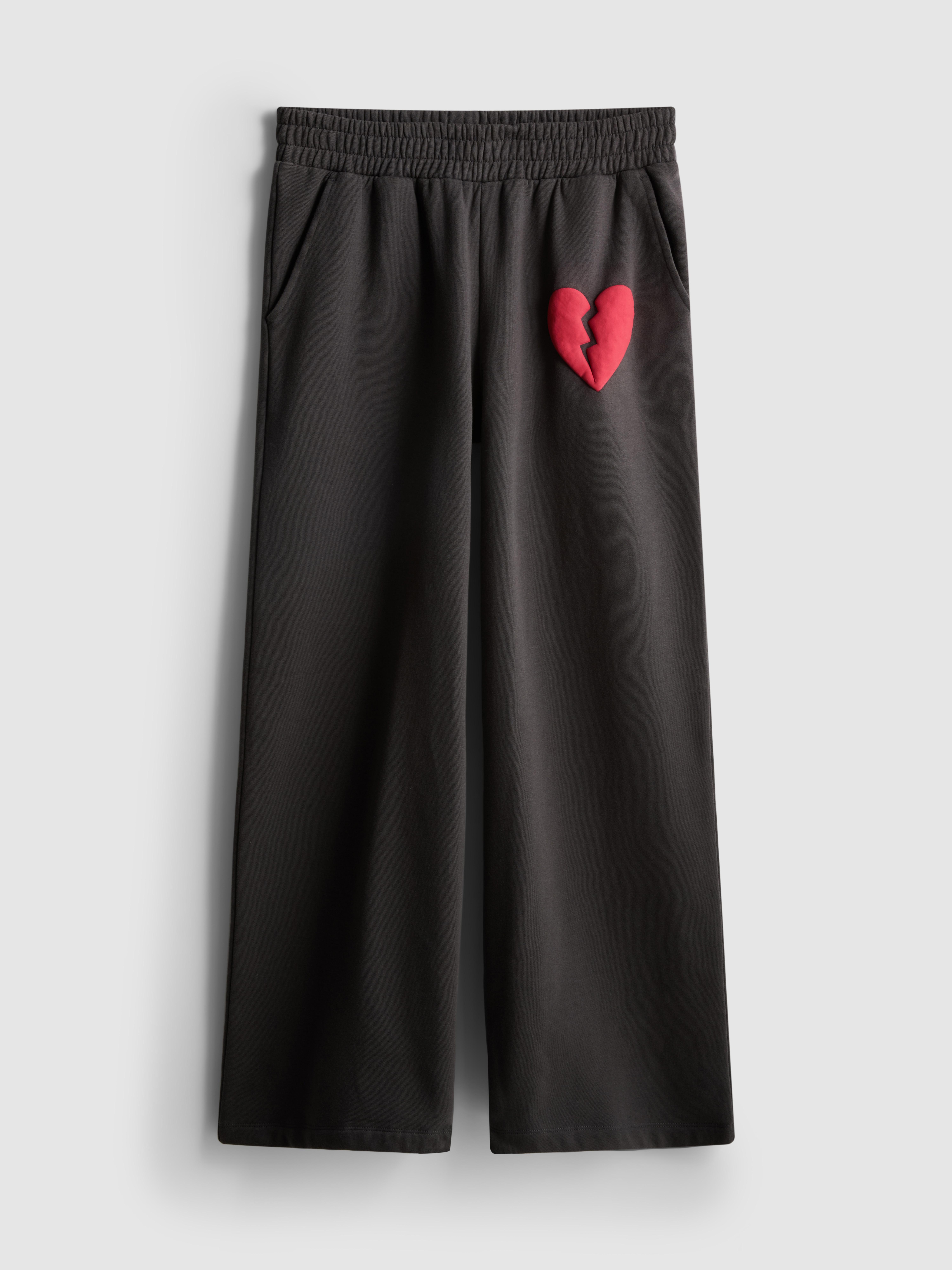 The Primark Scene | Wide Leg Graphic Tracksuit Bottoms