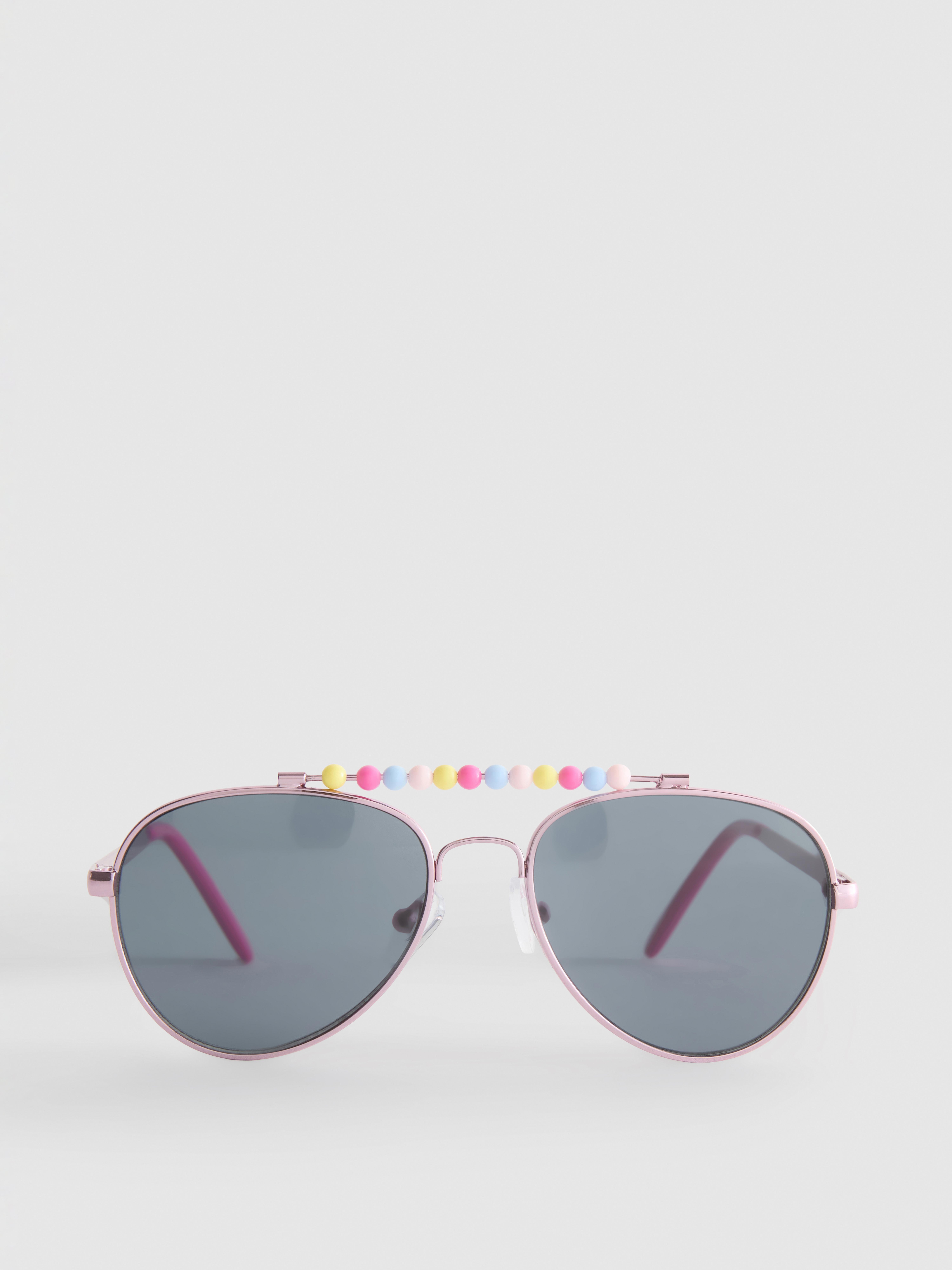 Pilotensonnenbrille mit Perlensteg