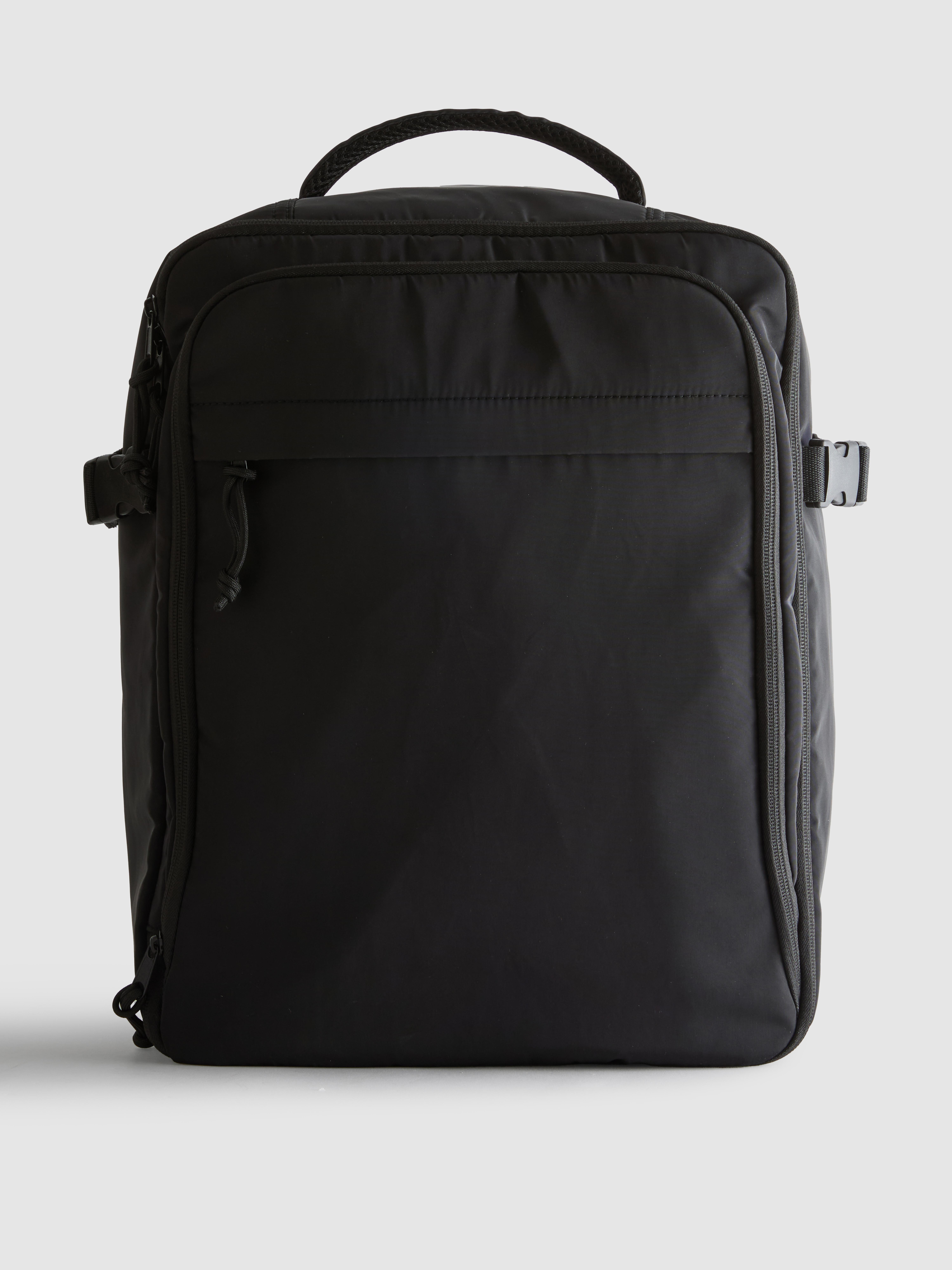 Women's Black Large Travel Backpack | Primark