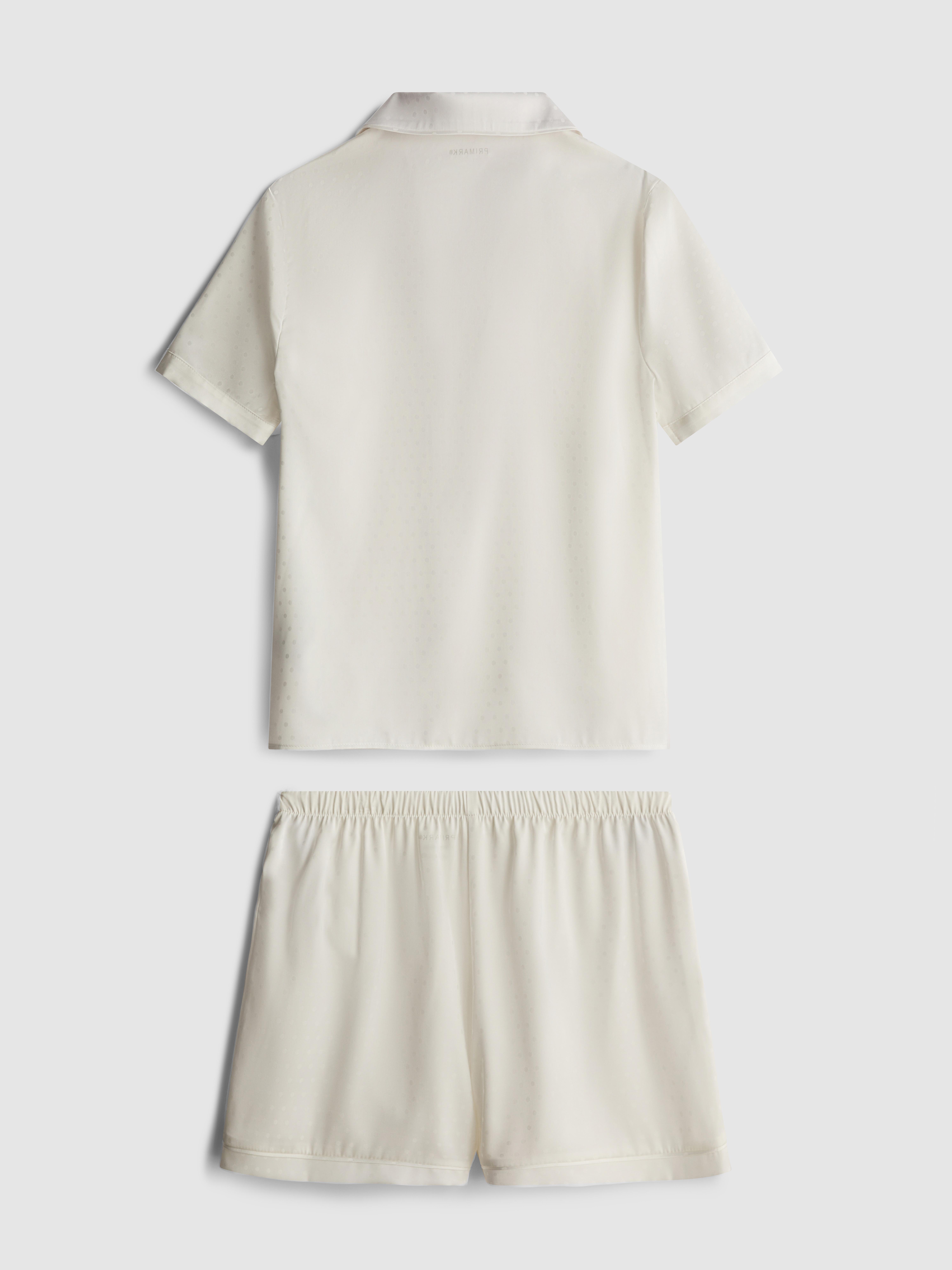 5-15yrs | Satin Short Shirt Pyjamas