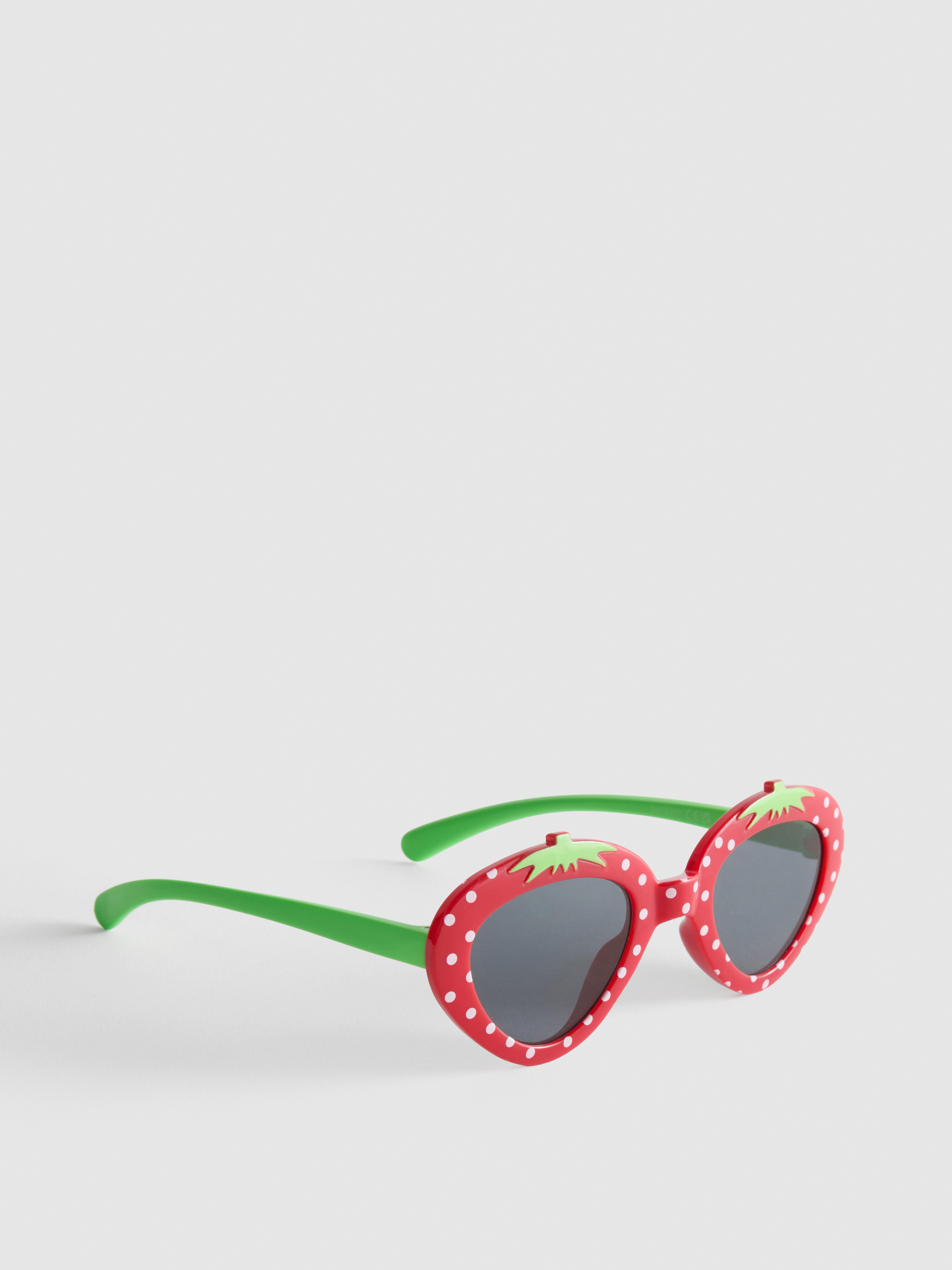Gafas de sol con montura de fresa