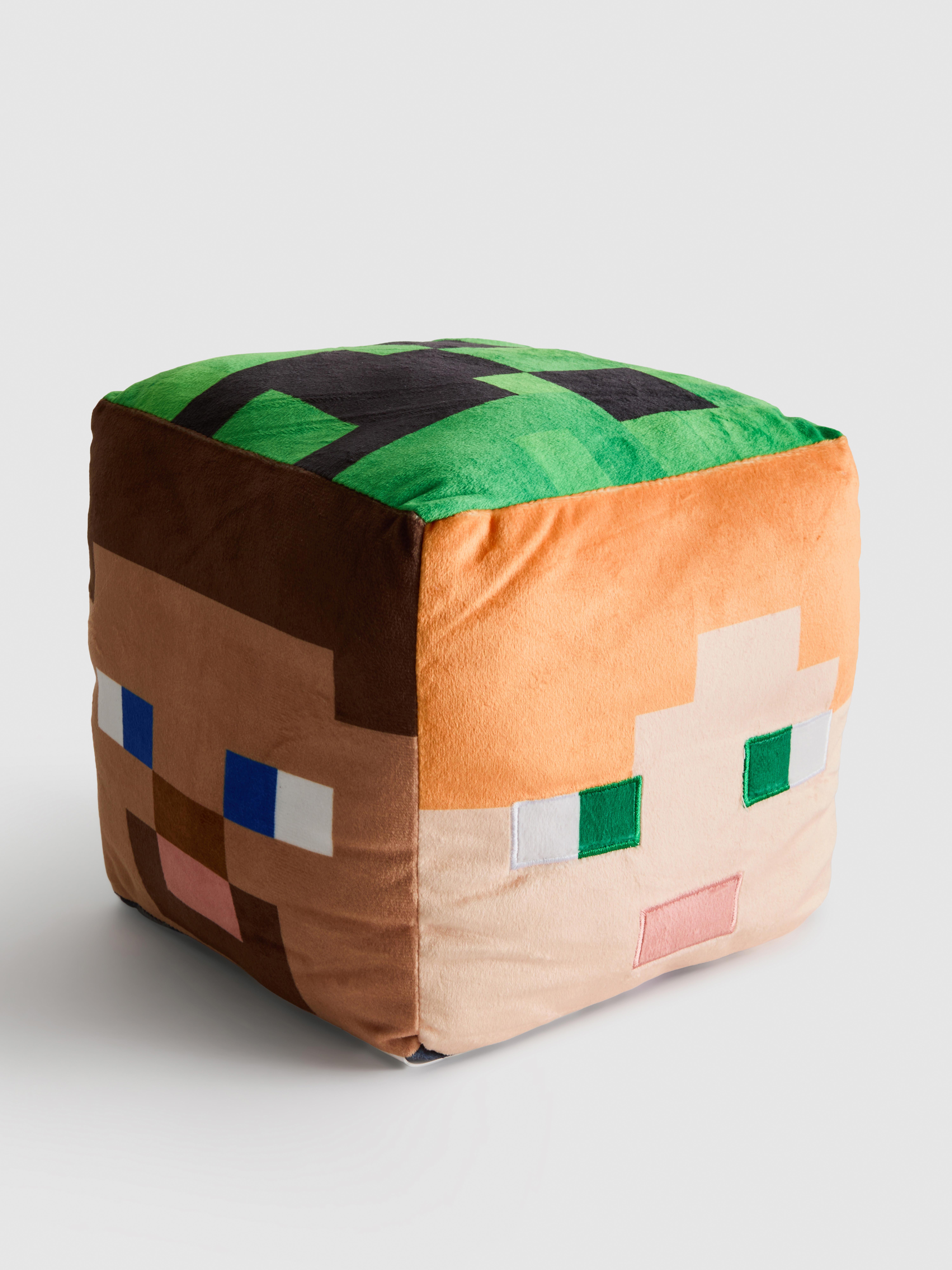Blazina v obliki kocke z grafiko Minecraft