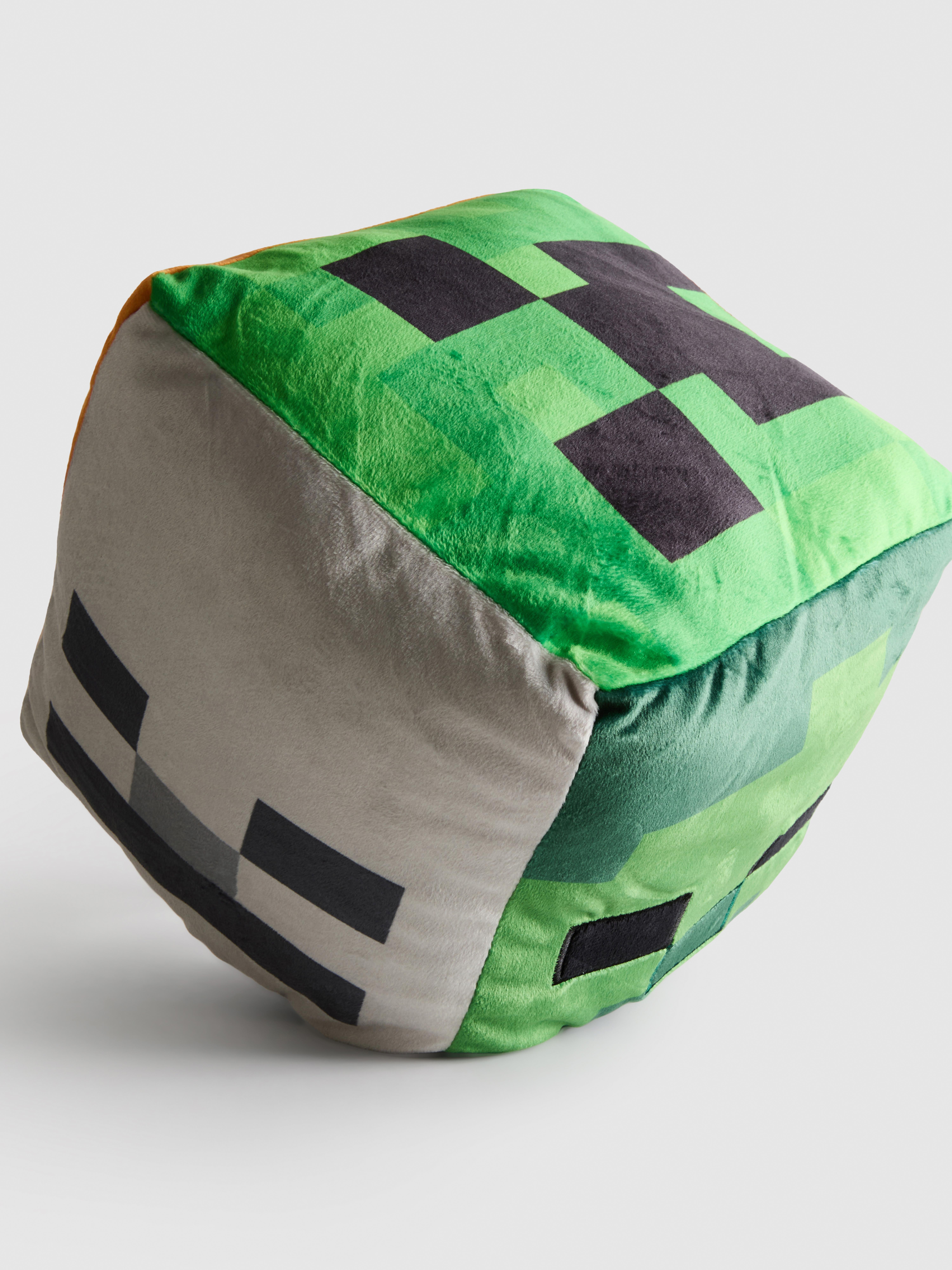 Blokvormig kussen met print Minecraft