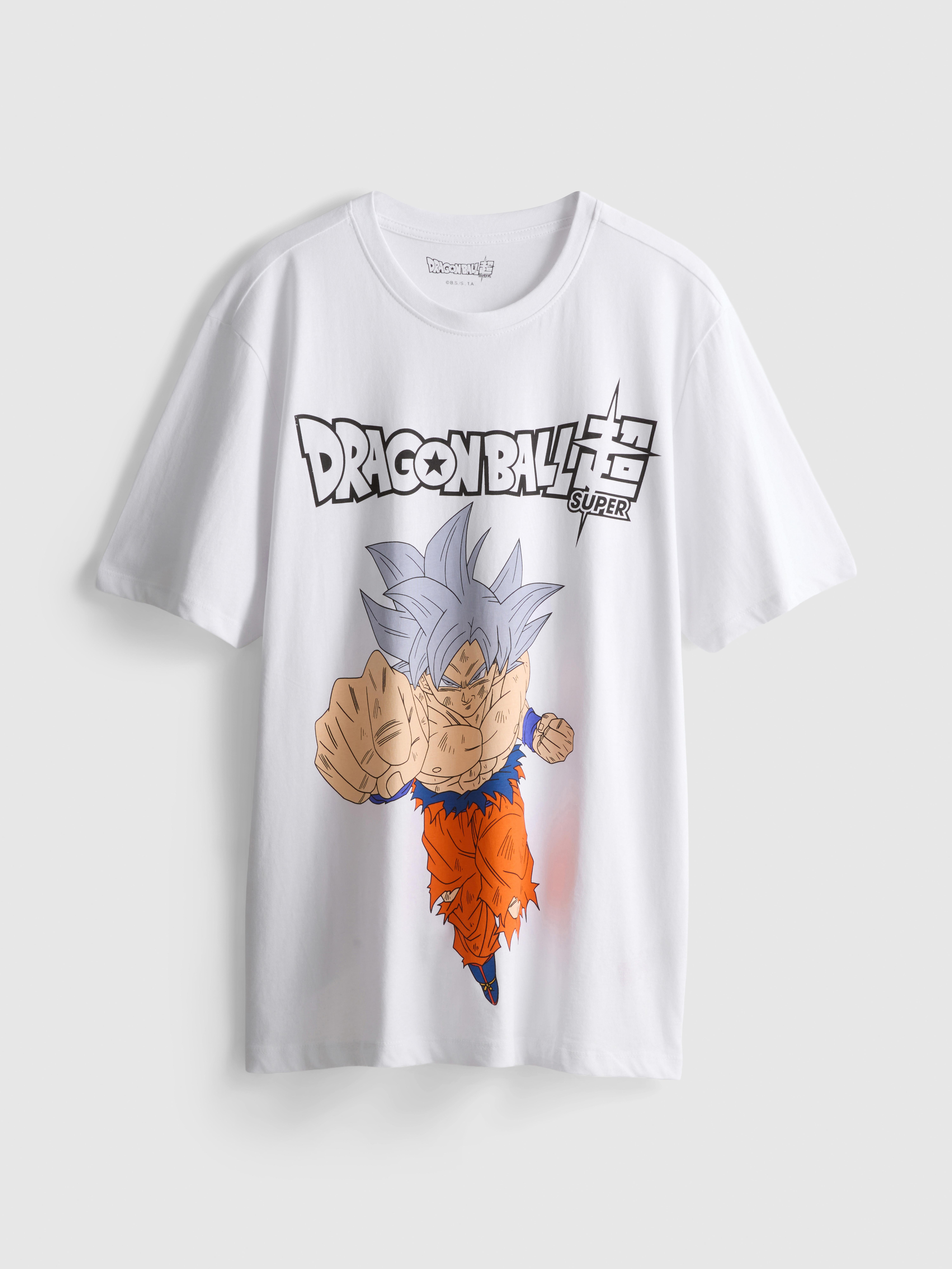 Tričko z čistej bavlny s potlačou Dragon Ball Super