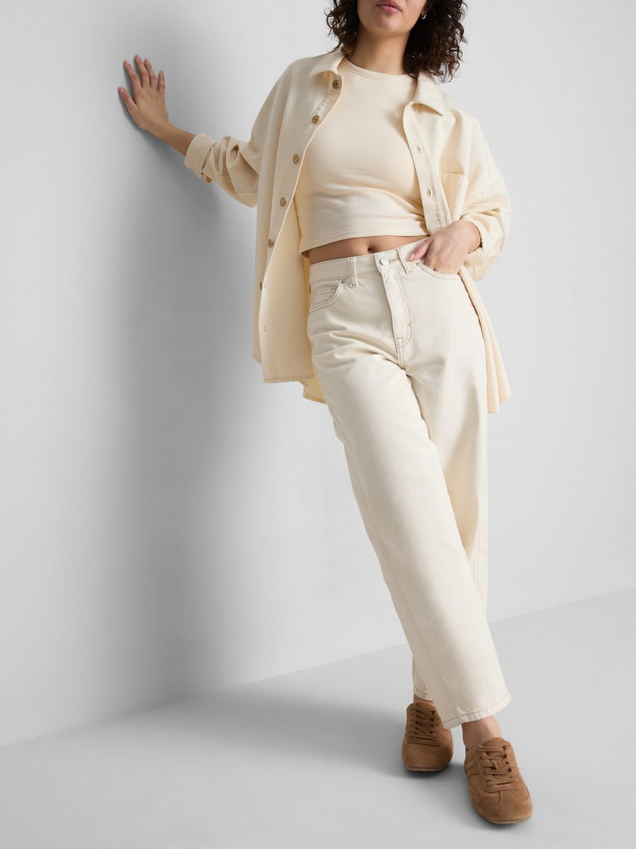 Ecru Wide Leg Jeans – Primark – صورة المنتج