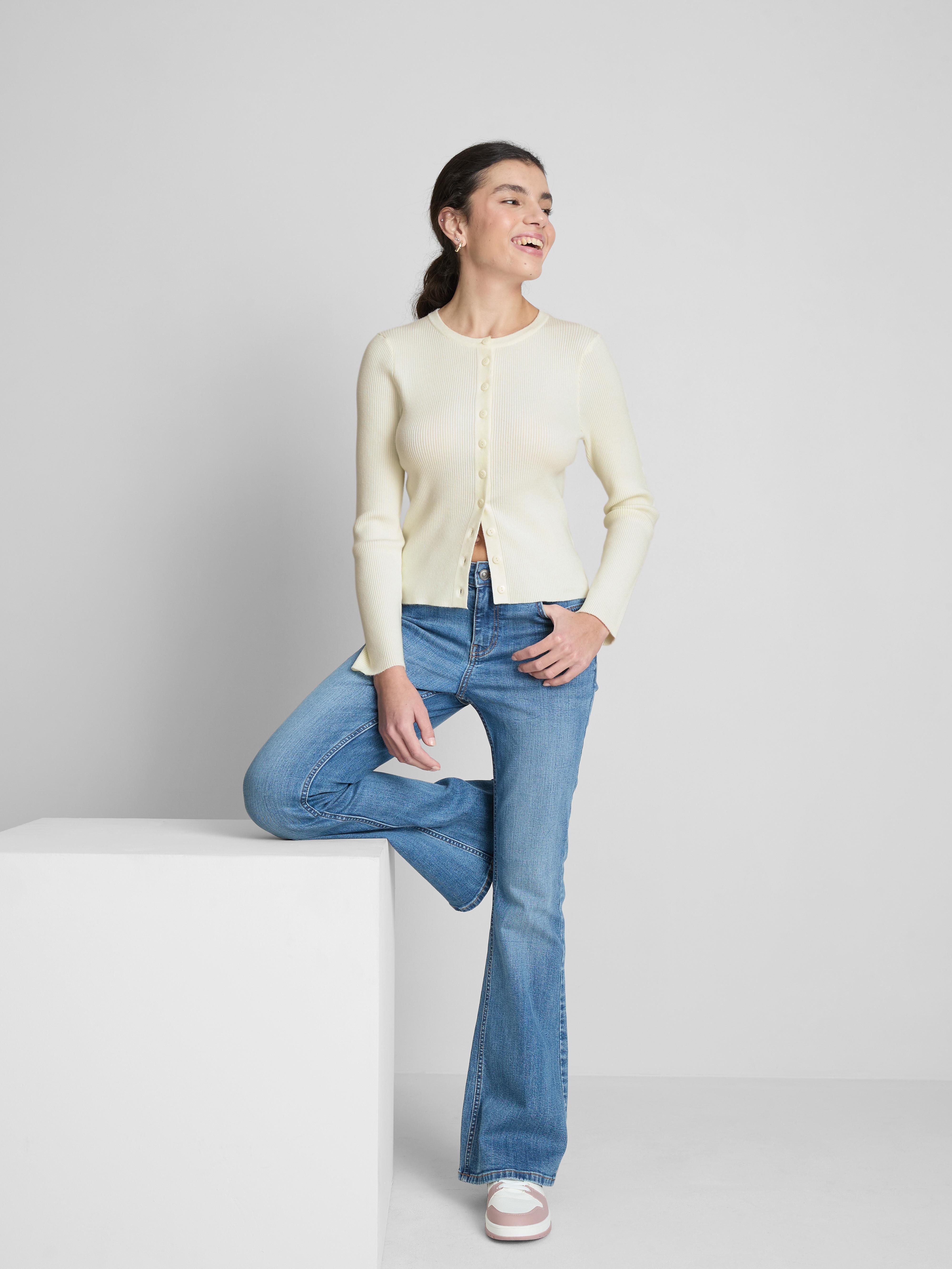 Women's Essential Button-Through Cardigan