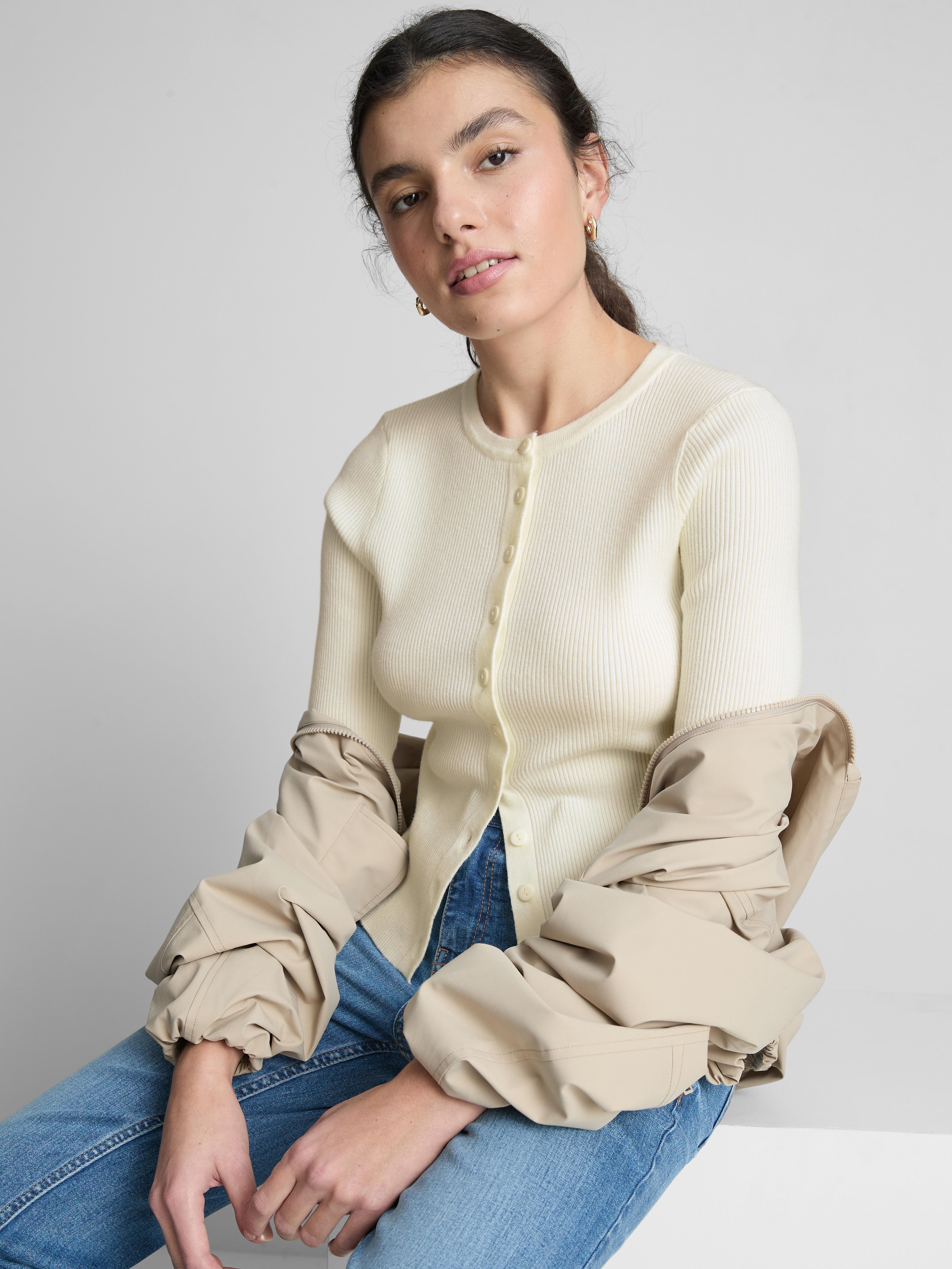 Women's Essential Button-Through Cardigan