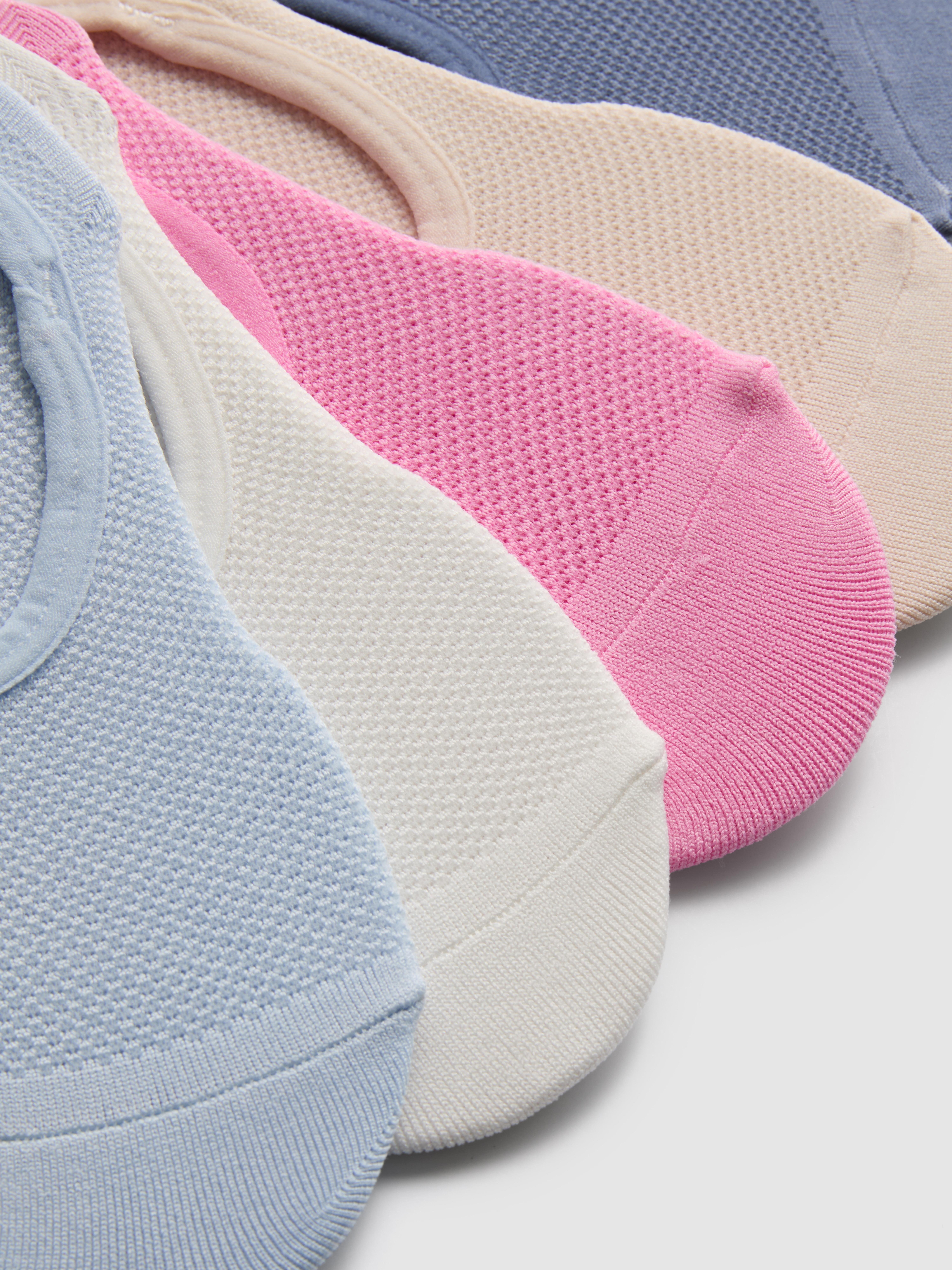 5pk Active Invisible Socks