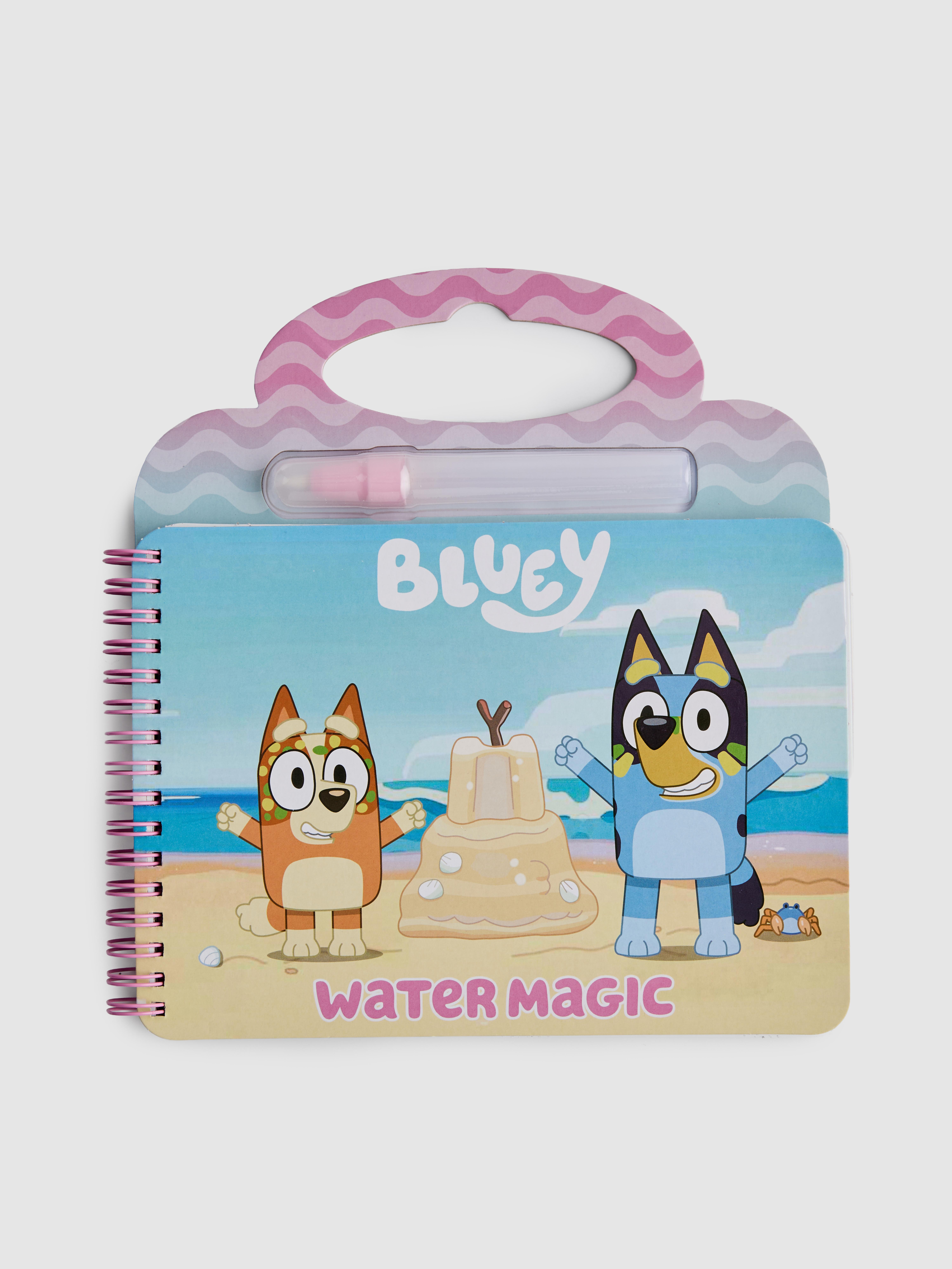 Magisches „Bluey“ Wassermalbuch